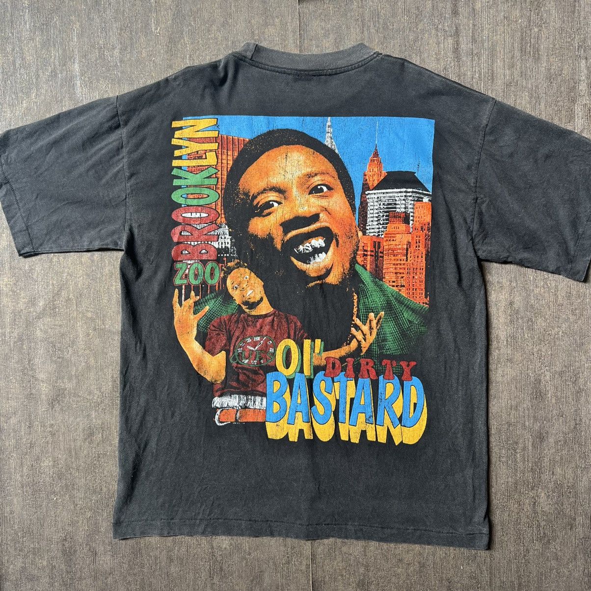 Band Tees × Rap Tees 🔥rare🔥wutang clan old dirty bastard brooklyn zoo Size US XL / EU 56 / 4 - 4 Thumbnail