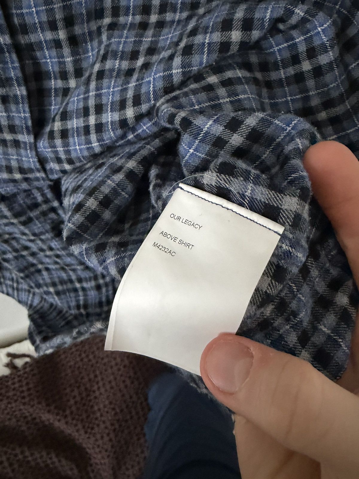 Our Legacy Above shirt Size US S / EU 44-46 / 1 - 4 Thumbnail