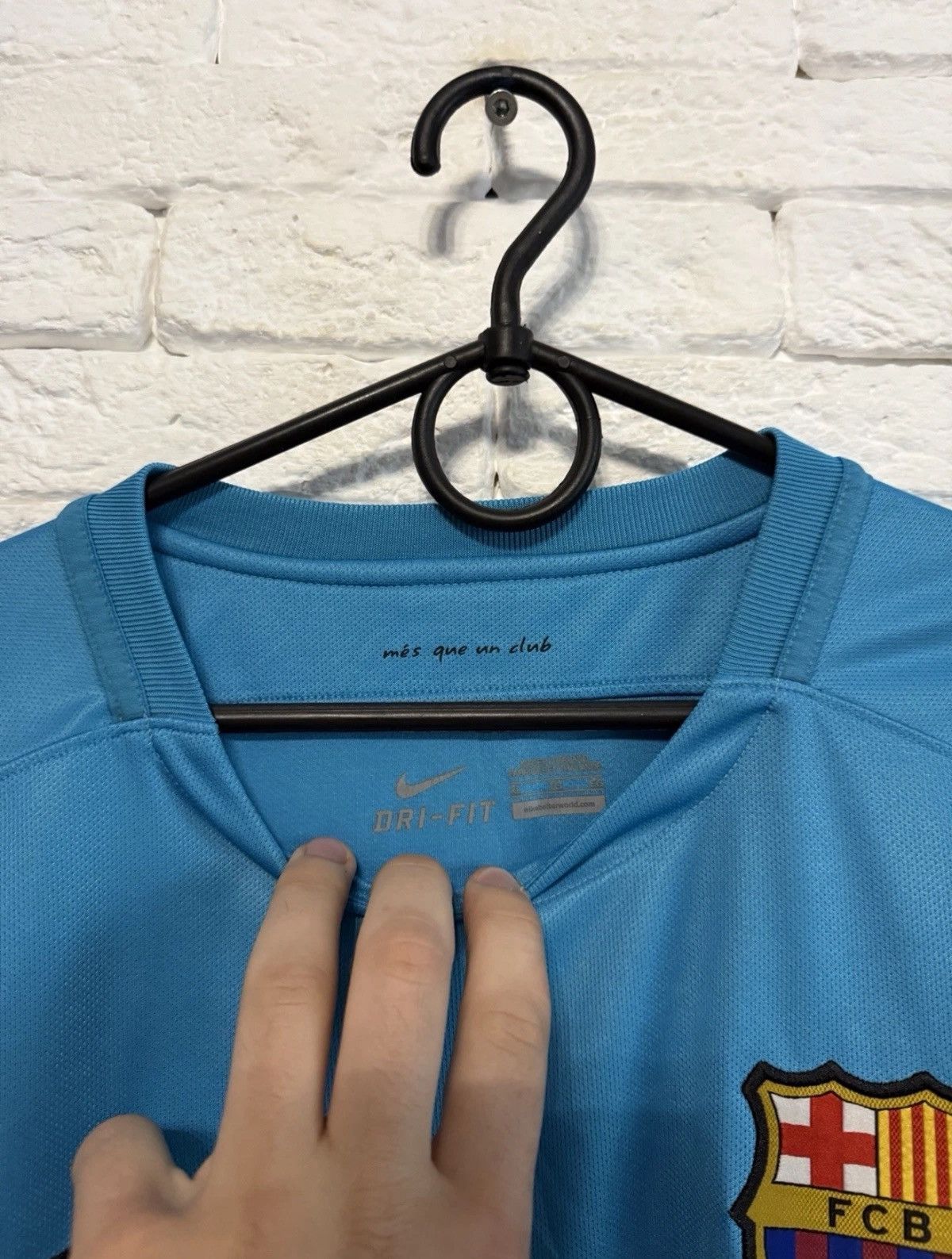 Nike Nike Barcelona Third Jersey 15/16 Sz XL Size US XL / EU 56 / 4 - 5 Thumbnail