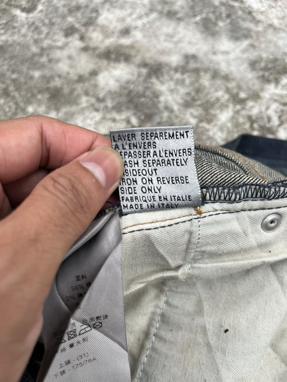 Dior Dior 2007 Hedi slimane era jeans Size US 31 - 11 Thumbnail