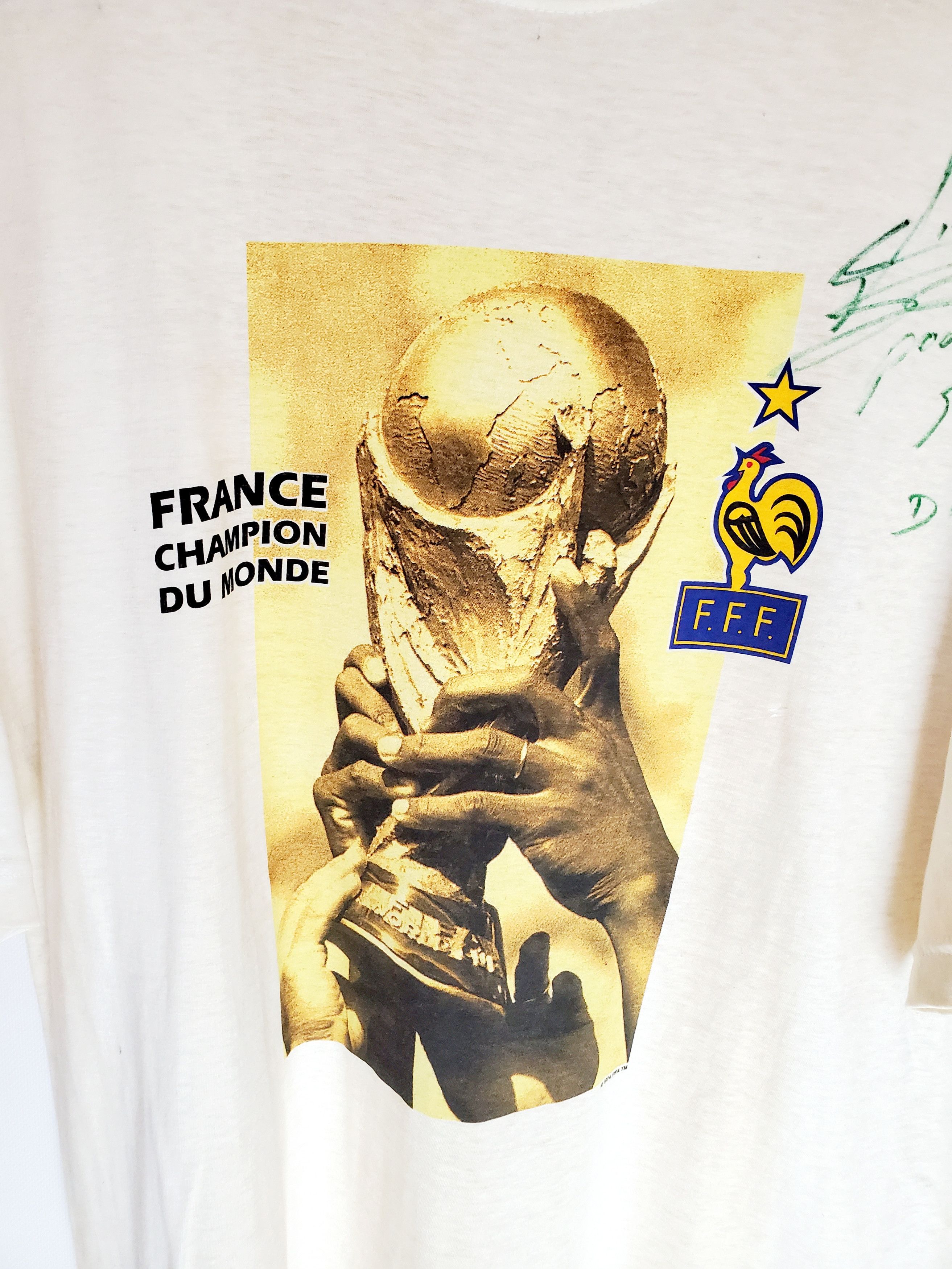 Adidas France Vintage Adidas Champion du monde FIFA World Cup 98 Xl Size US XL / EU 56 / 4 - 2 Thumbnail