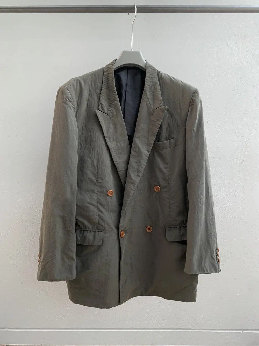 Issey Miyake Vintage 80s Issey Miyake Tete Homme Blazer Size US M / EU 48-50 / 2 - 1 Thumbnail