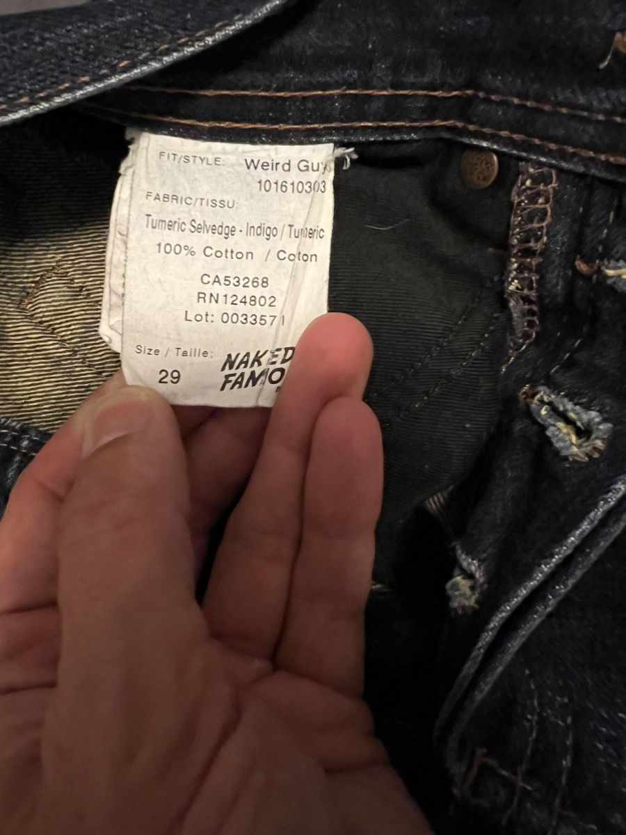 Naked & Famous Naked and Famous Turmeric Selvedge Jeans 29 30 Size US 30 / EU 46 - 10 Thumbnail