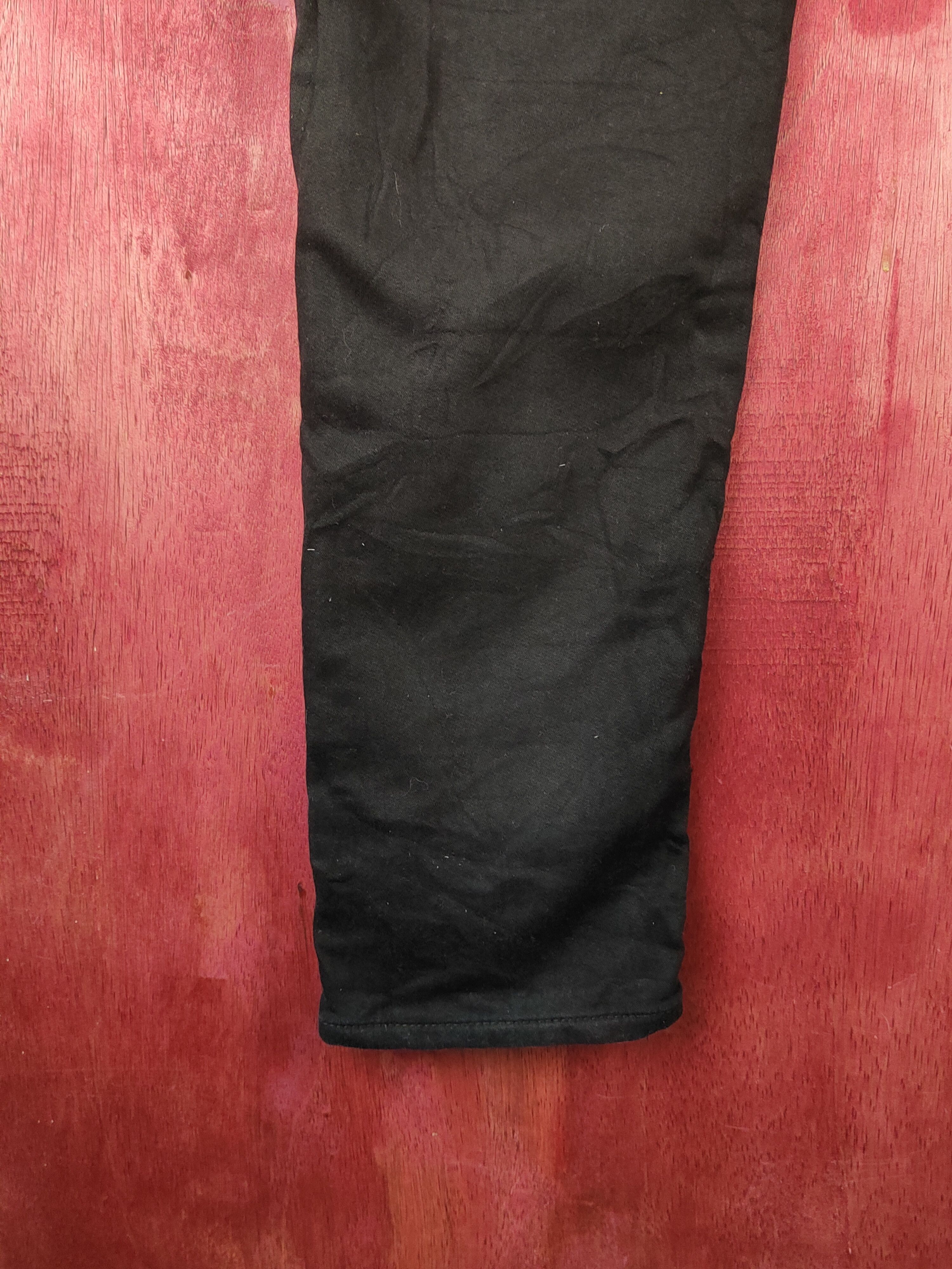 Japanese Brand Uniqlo Black ripped distressed Casual Pants #S2273 Size US 34 / EU 50 - 10 Thumbnail