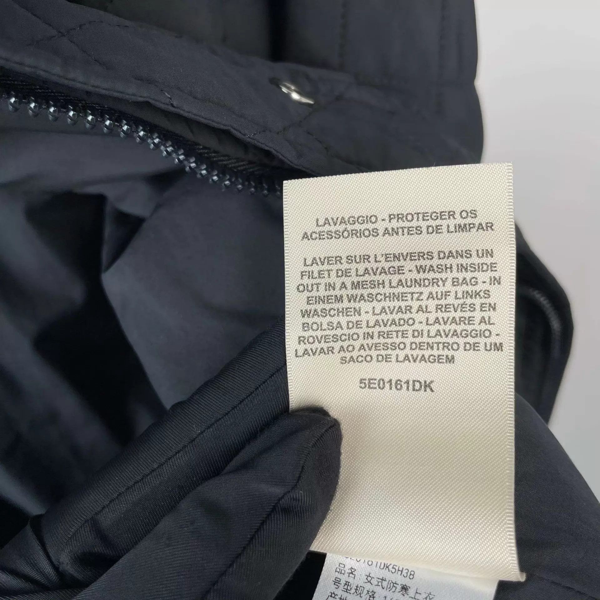 Hermes Hermès cotton jacket S black no accessories Size S / US 4 / IT 40 - 5 Thumbnail