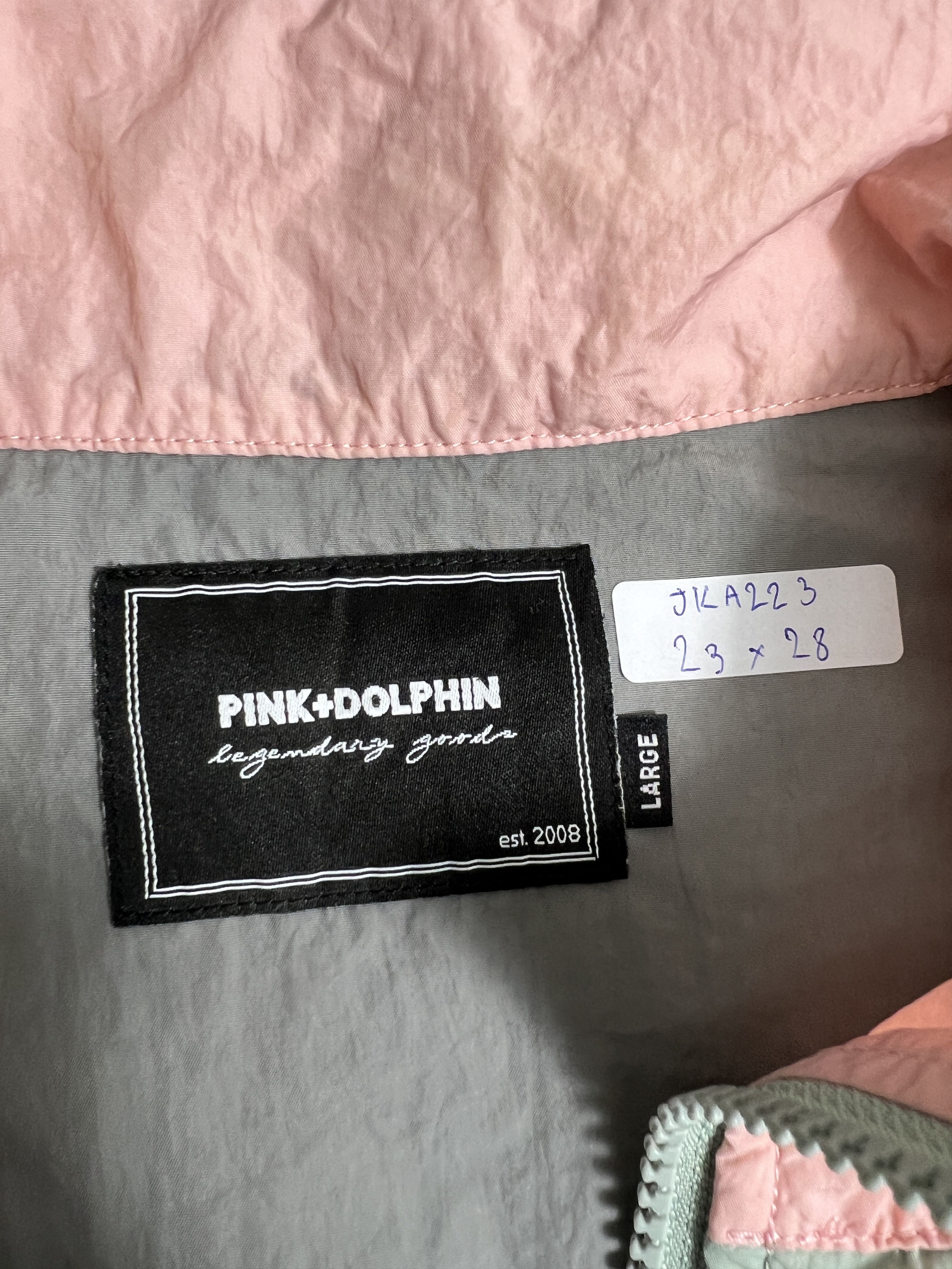 Pink Dolphin Pink Dolphin Legend Anorak Jacket (L) JKA223 Size US L / EU 52-54 / 3 - 3 Thumbnail