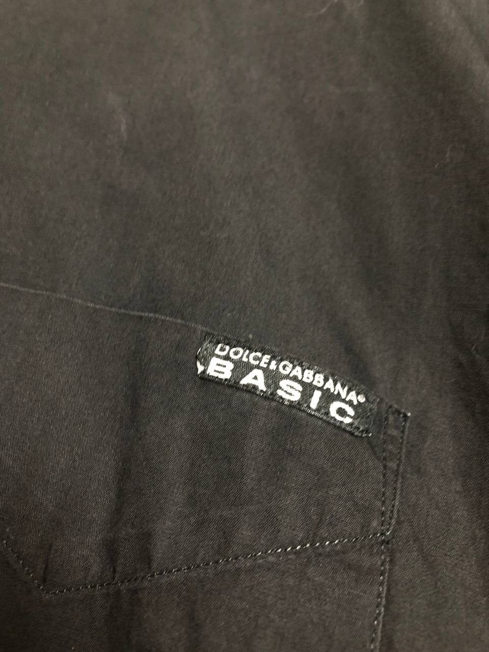 Dolce & Gabbana Dolce & Gabbana Gold Black Basic Shirt Size L Luxury Size US L / EU 52-54 / 3 - 5 Thumbnail