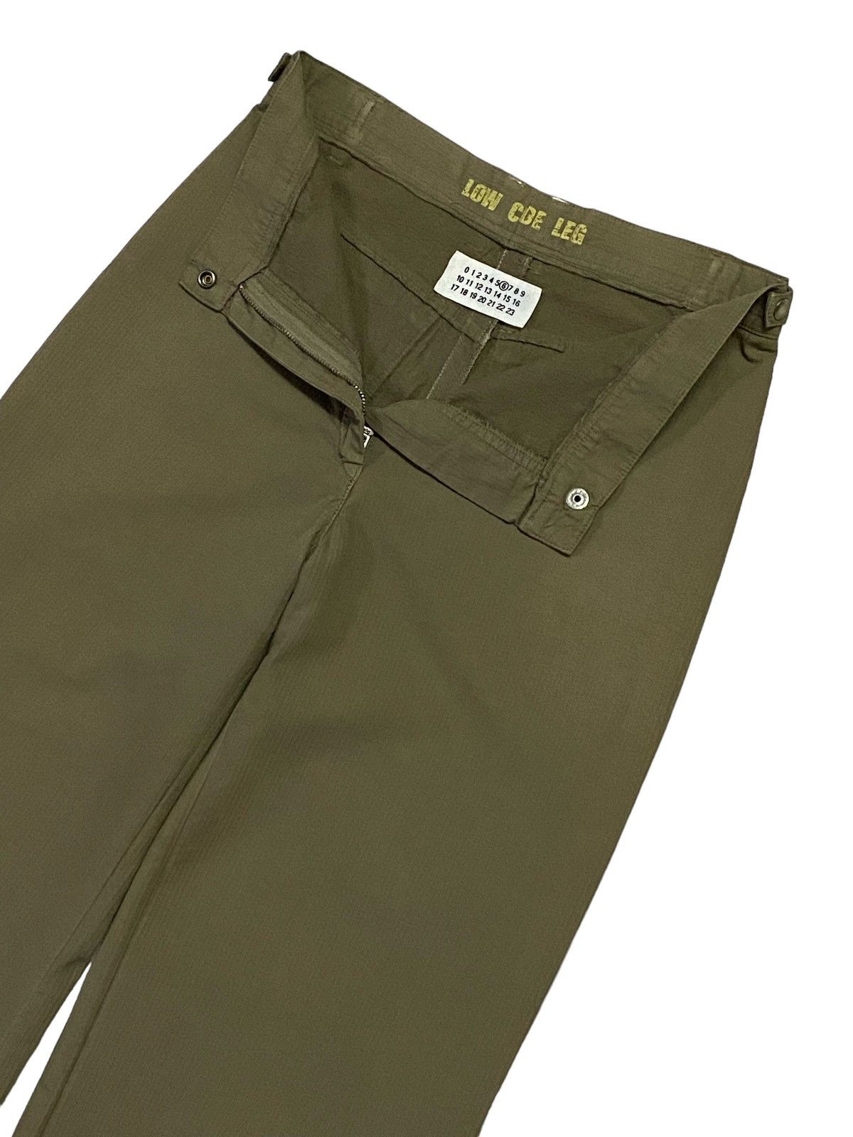 Maison Margiela Maison Margiela Low Cde Leg Trousers Pants Size 28" / US 6 / IT 42 - 20 Thumbnail