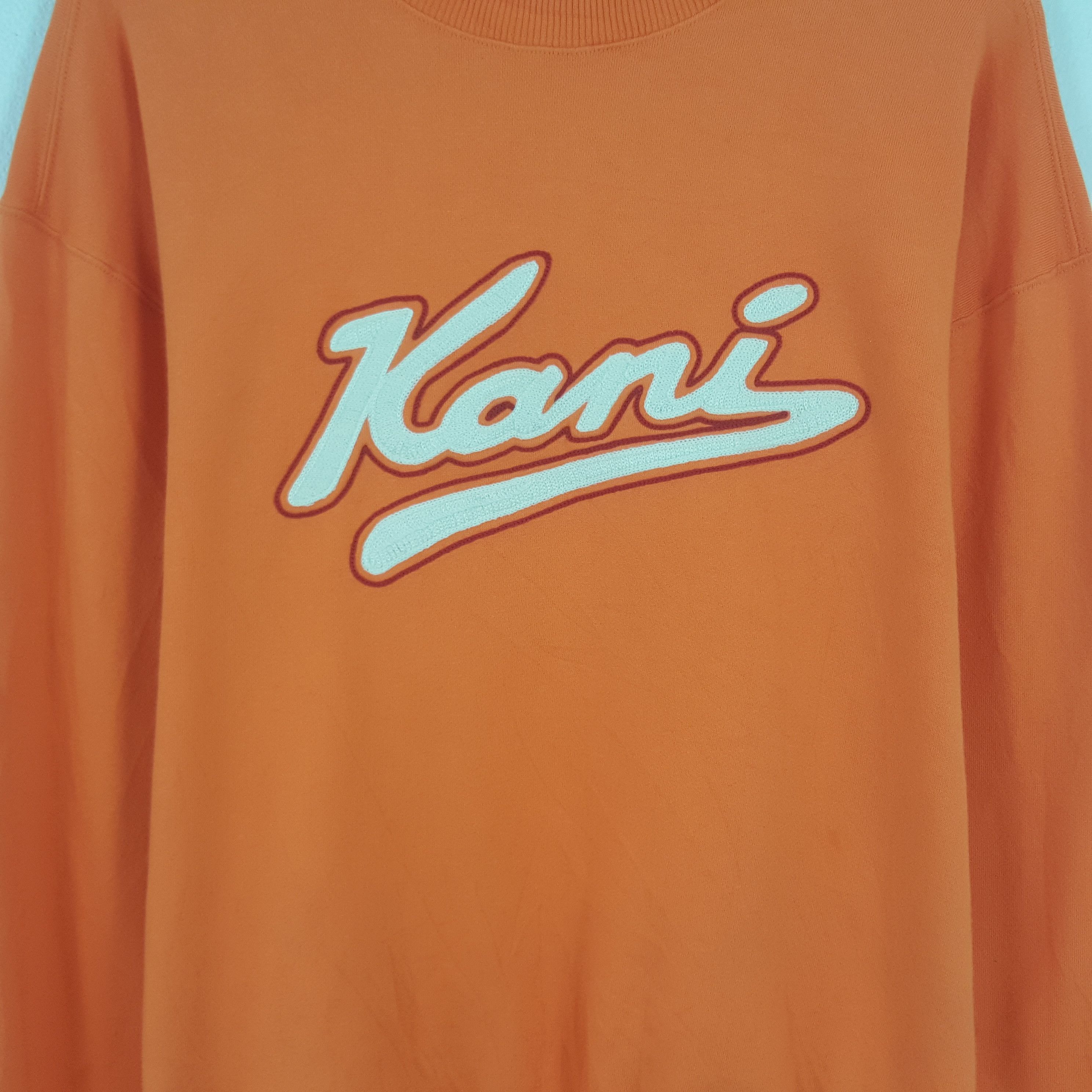 Karl Kani × Vintage Vintage Karl Kani Patch Logo Sweatshirt Size US L / EU 52-54 / 3 - 2 Thumbnail