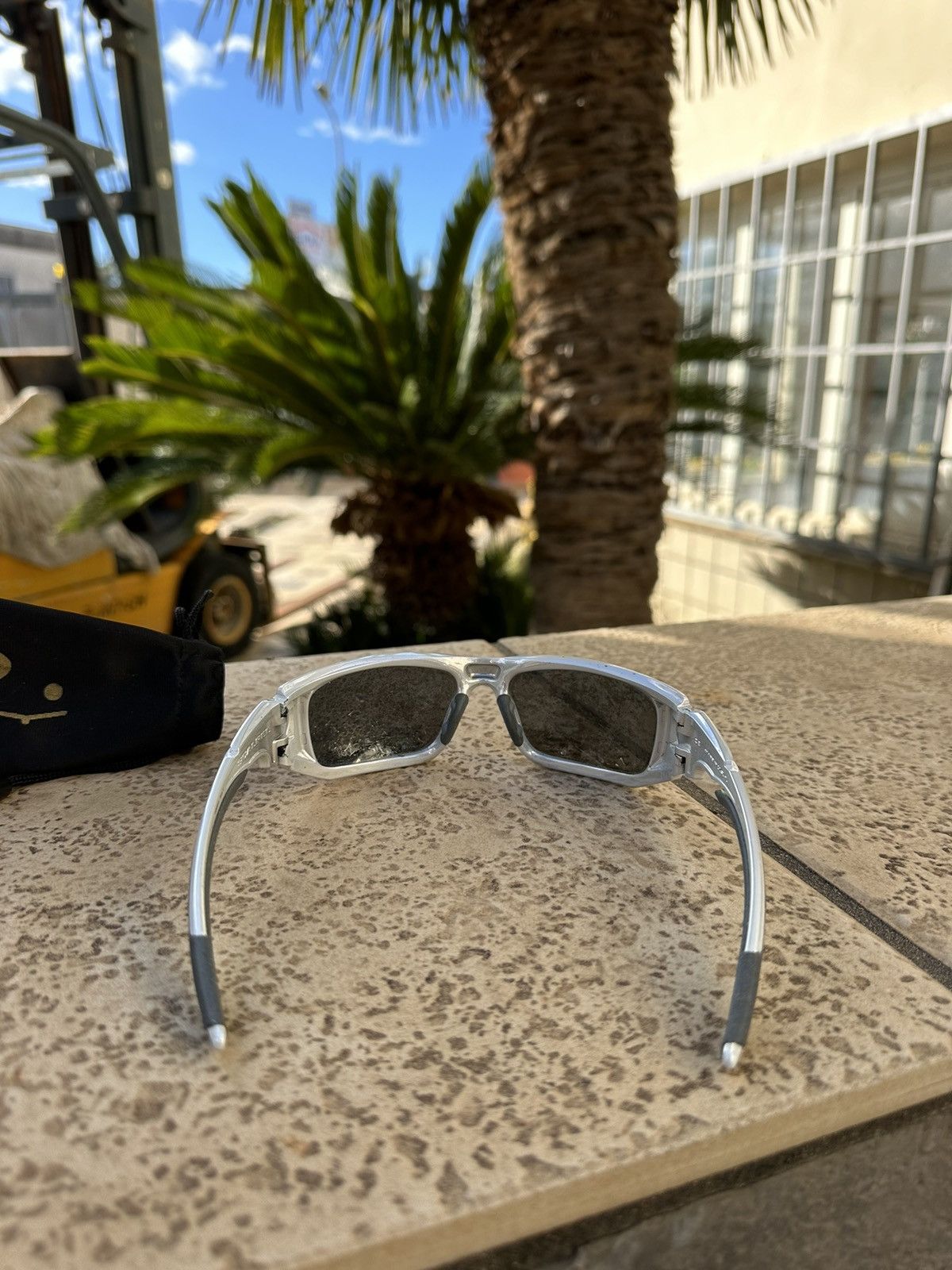 Oakley Oakley Sunglasses Scalpel Grey OO9095-07 Size ONE SIZE - 5 Thumbnail