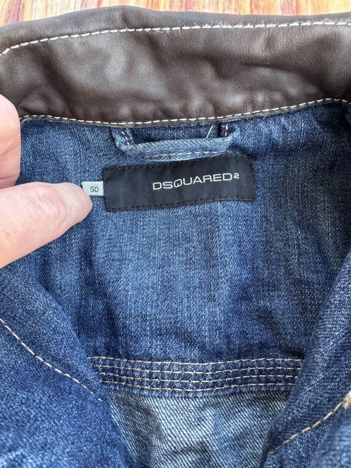 Dsquared2 × Vintage Vintage jackets Dsquared2 y2k drill Japan Style Size US S / EU 44-46 / 1 - 10 Thumbnail