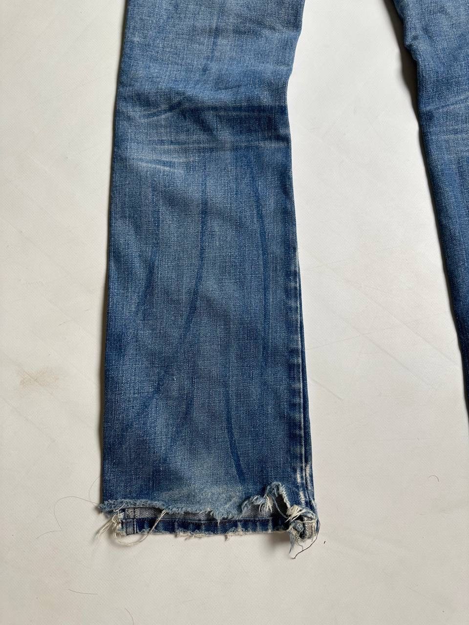 If Six Was Nine Y2K Opium LGB Style Diesel Distressed Japan Jeans🔥 Size 26" / US 2 / IT 38 - 10 Thumbnail