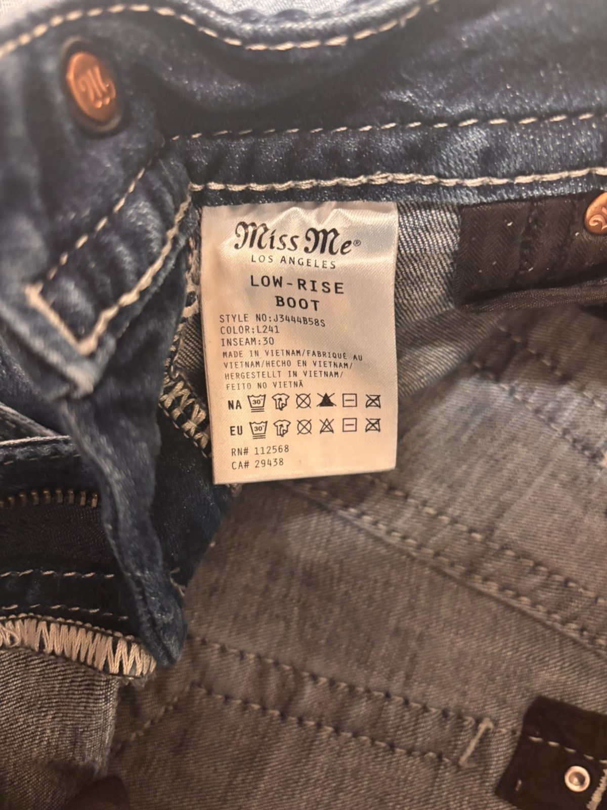 Miss Me Miss Me Jeans Size 27" / US 4 / IT 40 - 5 Thumbnail