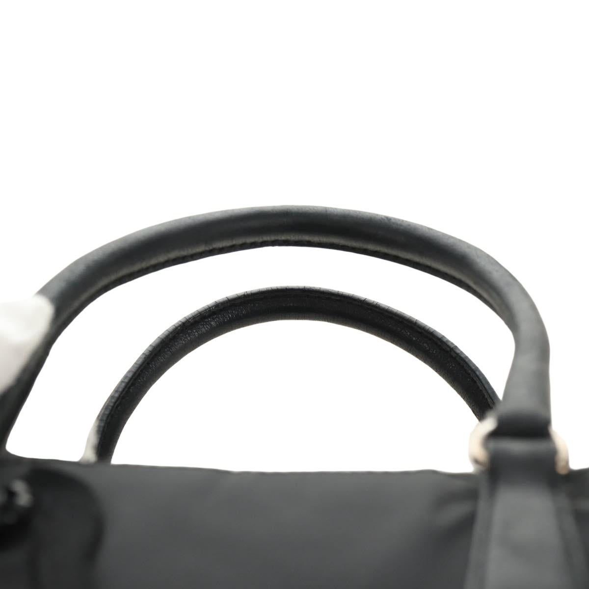 Prada Prada Nylon Handbag Black Size ONE SIZE - 11 Thumbnail