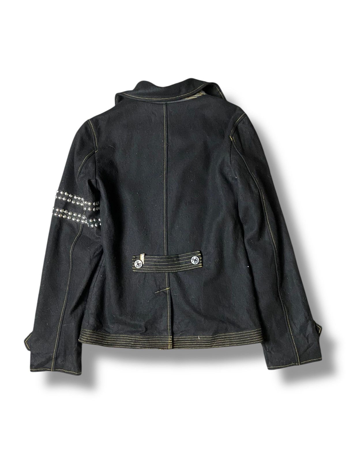 Japanese Brand × Seditionaries × Vintage Vintage GENNARO Punk Double Breasted Wool Jacket (125) Size US M / EU 48-50 / 2 - 2 Thumbnail