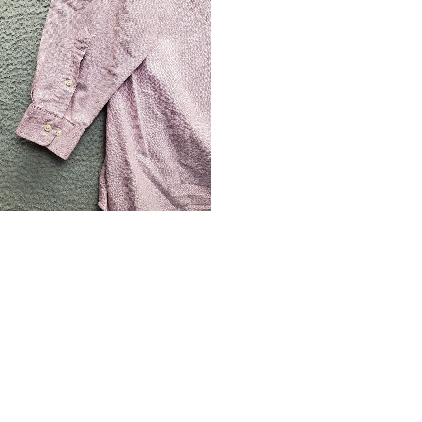 Ralph Lauren Ralph Lauren Mens Dress Shirt 16.5 Pink Regular Fit Button-Down Long Sleeve Shirt (Size: 16.5) Size 46R - 9 Thumbnail