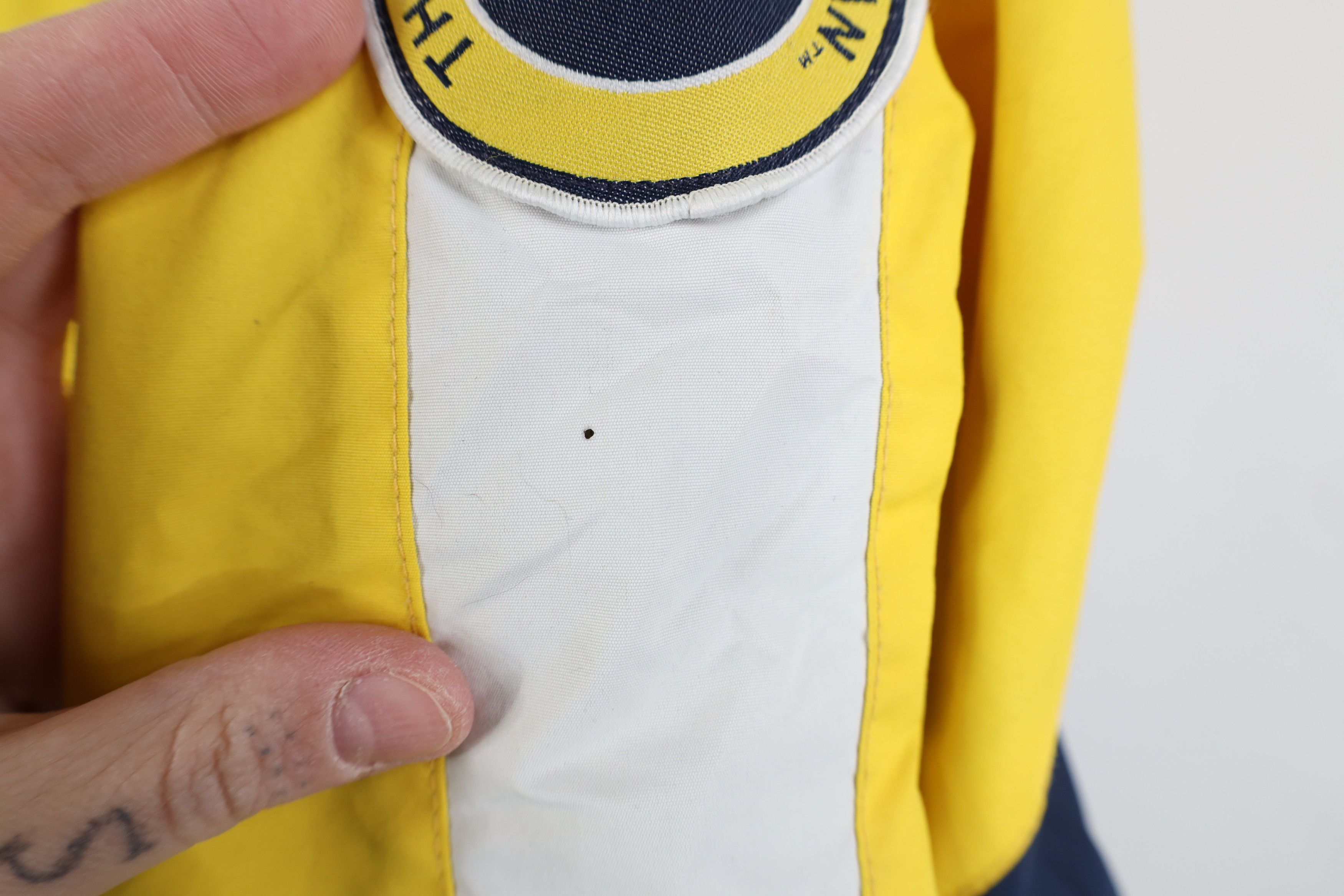 Vintage Vintage 90s Lined University of Michigan Full Zip Jacket Size US XXL / EU 58 / 5 - 5 Thumbnail