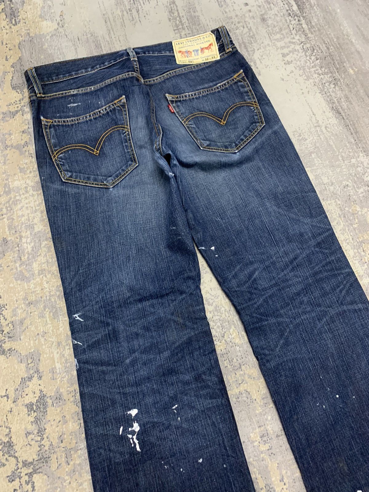 Levi's Levi’s 502 Distressed Straight Leg Jeans – Vintage Denim Size US 34 / EU 50 - 11 Thumbnail