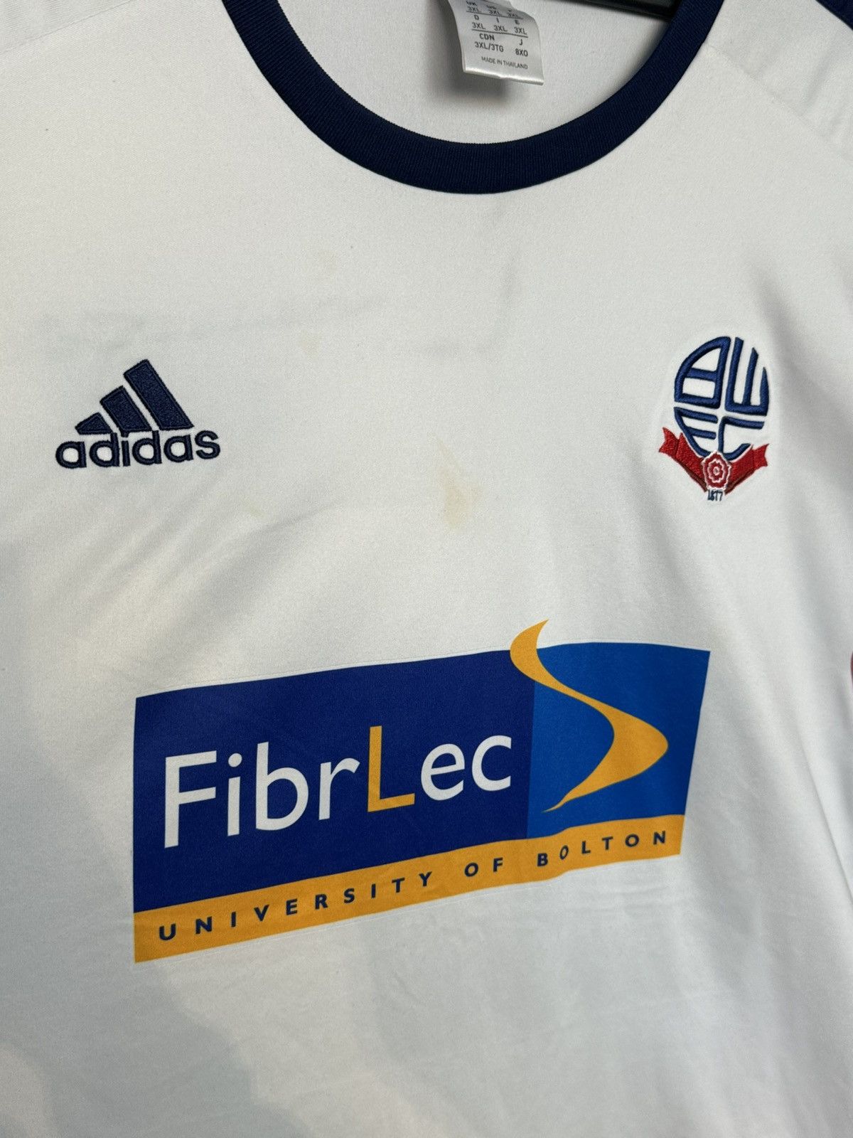 Adidas 3XL Bolton 13/14 Home Football Jersey Size US XXL / EU 58 / 5 - 3 Thumbnail