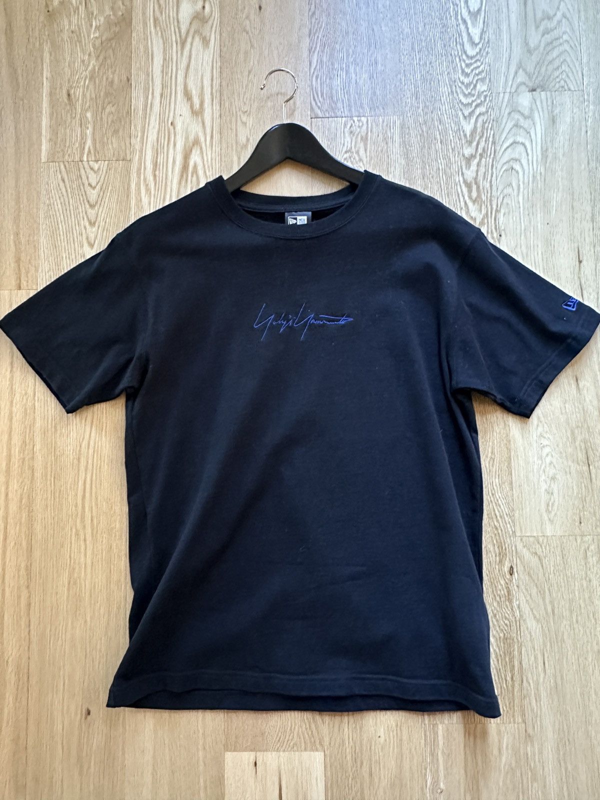 image of New Era Black T-Shirt, Men's (Size Medium)
