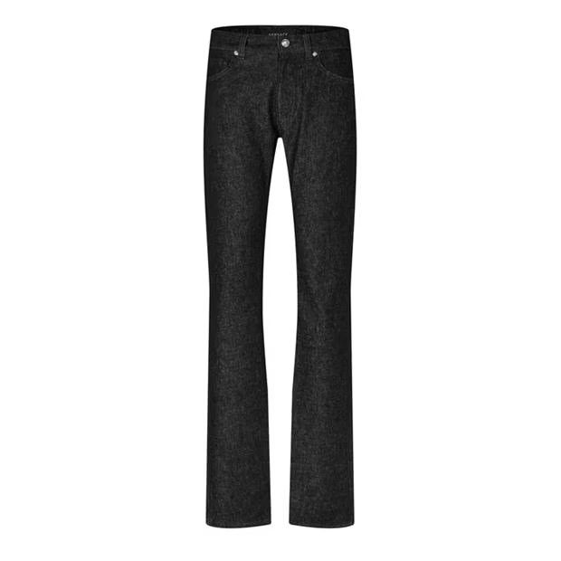 Versace o1g2r1mq0824 Medusa Flame Straight Leg Jeans in Black Size US 34 / EU 50 - 1 Thumbnail