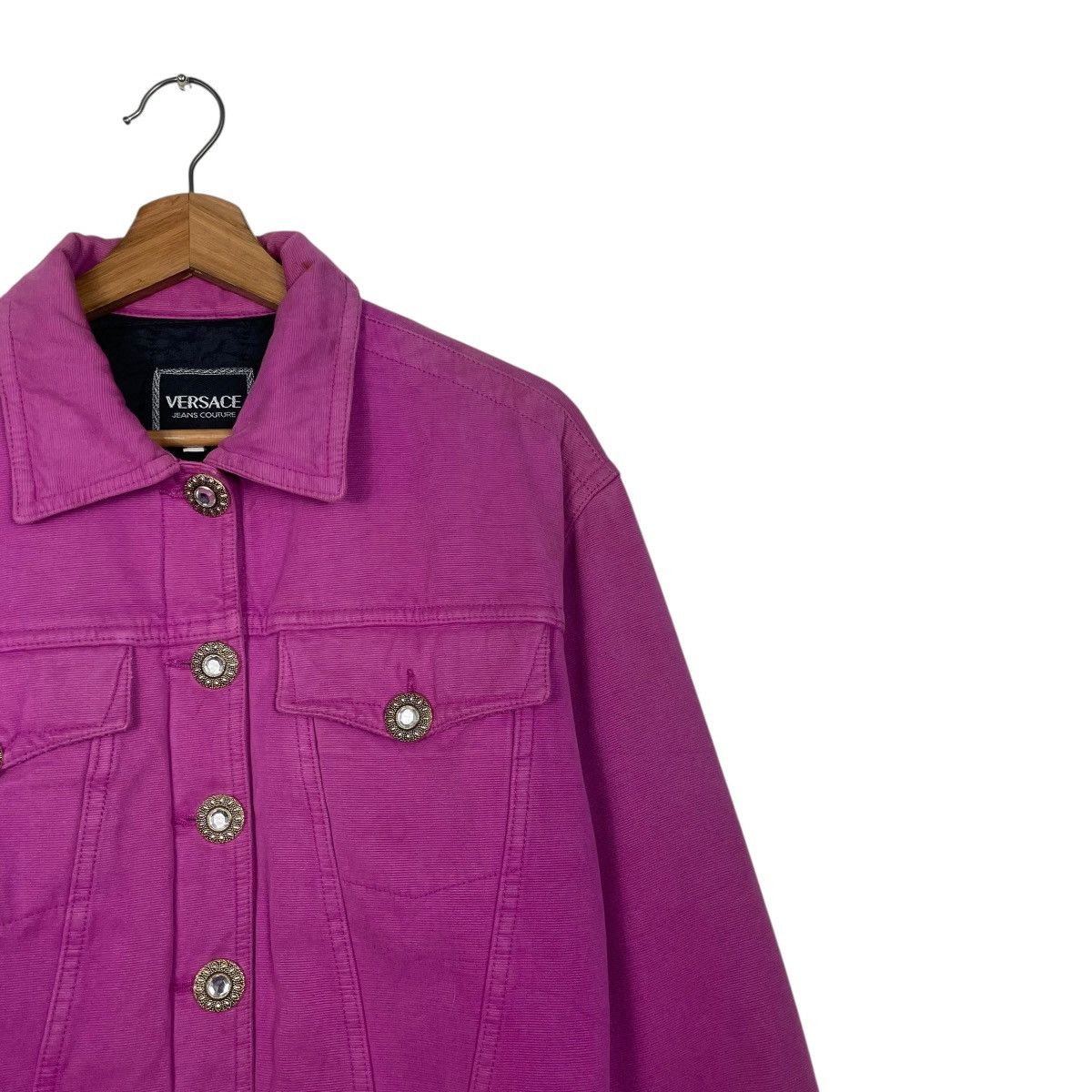 Versace Versace Jeans Couture Denim Jacket Size M / US 6-8 / IT 42-44 - 5 Thumbnail