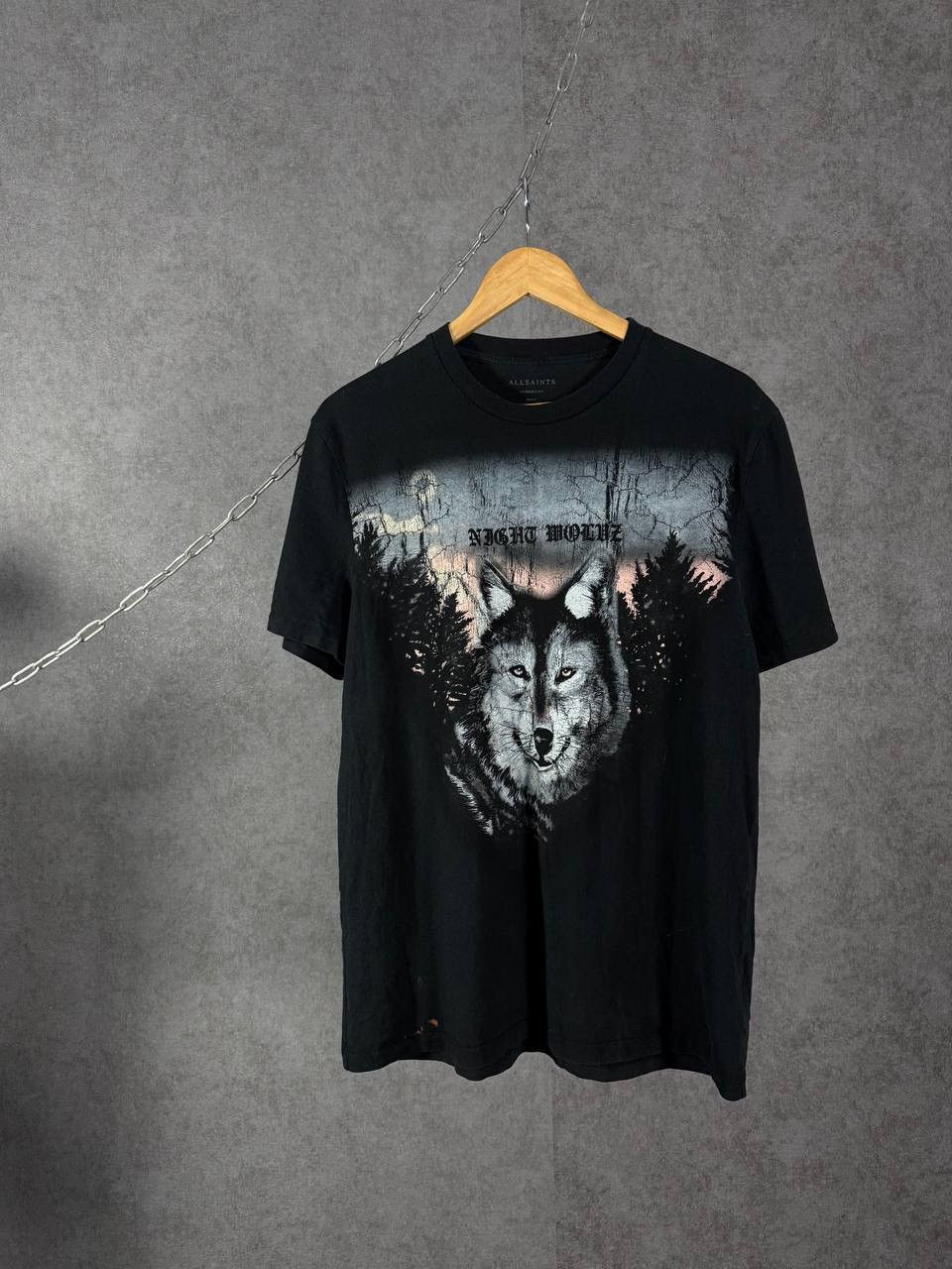 Allsaints Allsaints designer wolf oversized tee Size US S / EU 44-46 / 1 - 1 Thumbnail