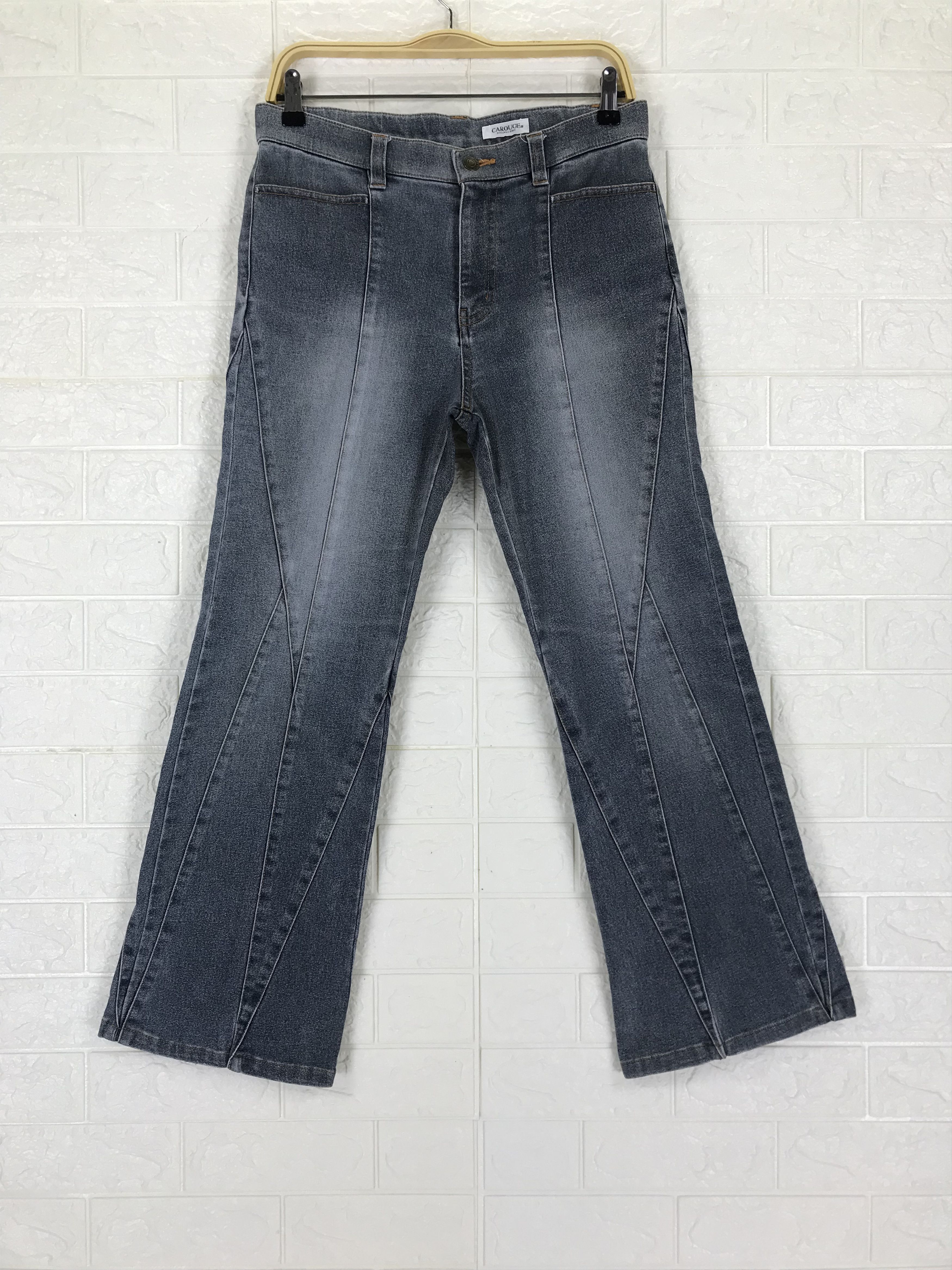 Japanese Brand Vintage Carouge Japanese Hybrid Flare Jeans Size US 30 / EU 46 - 1 Thumbnail