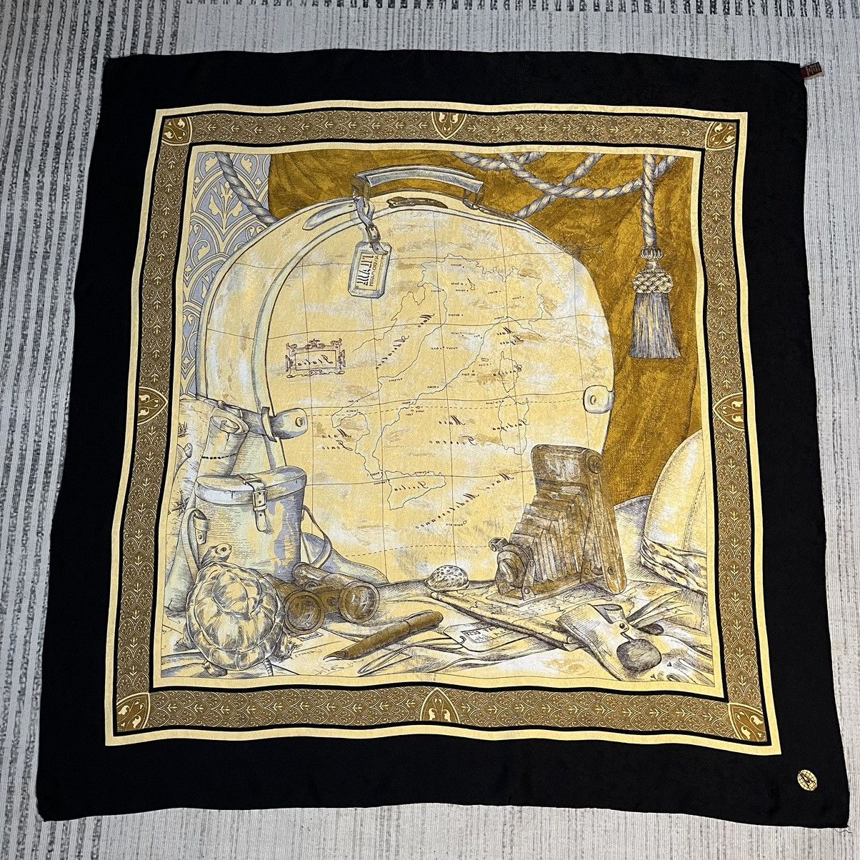 Alviero Martini × Vintage Vintage Rare Alviero Martini Silk scarf Size ONE SIZE - 11 Thumbnail