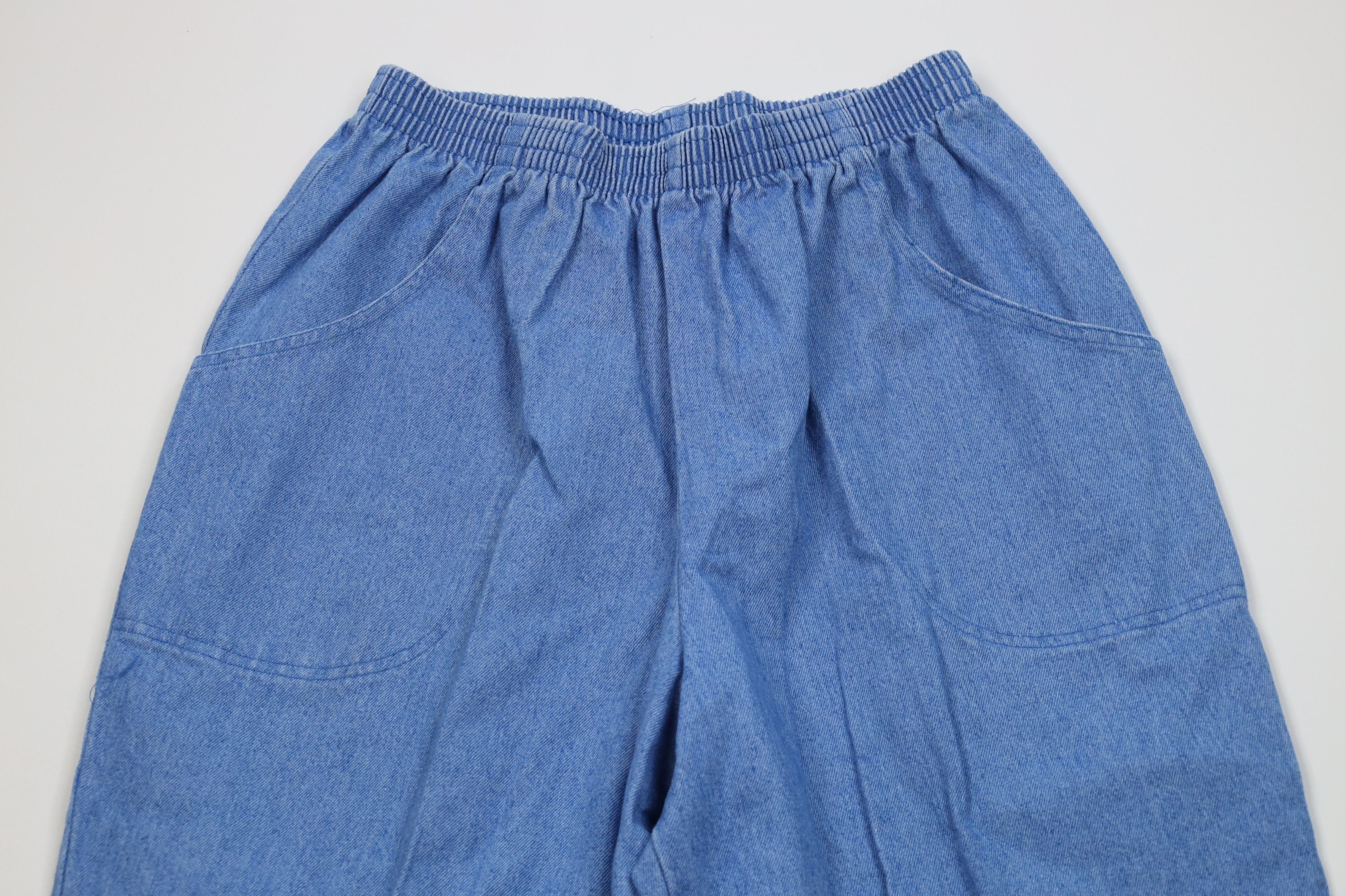 Vintage Vintage 90s Streetwear Relaxed Utility Denim Jeans Blue USA Size 40" / US 18 - 2 Thumbnail
