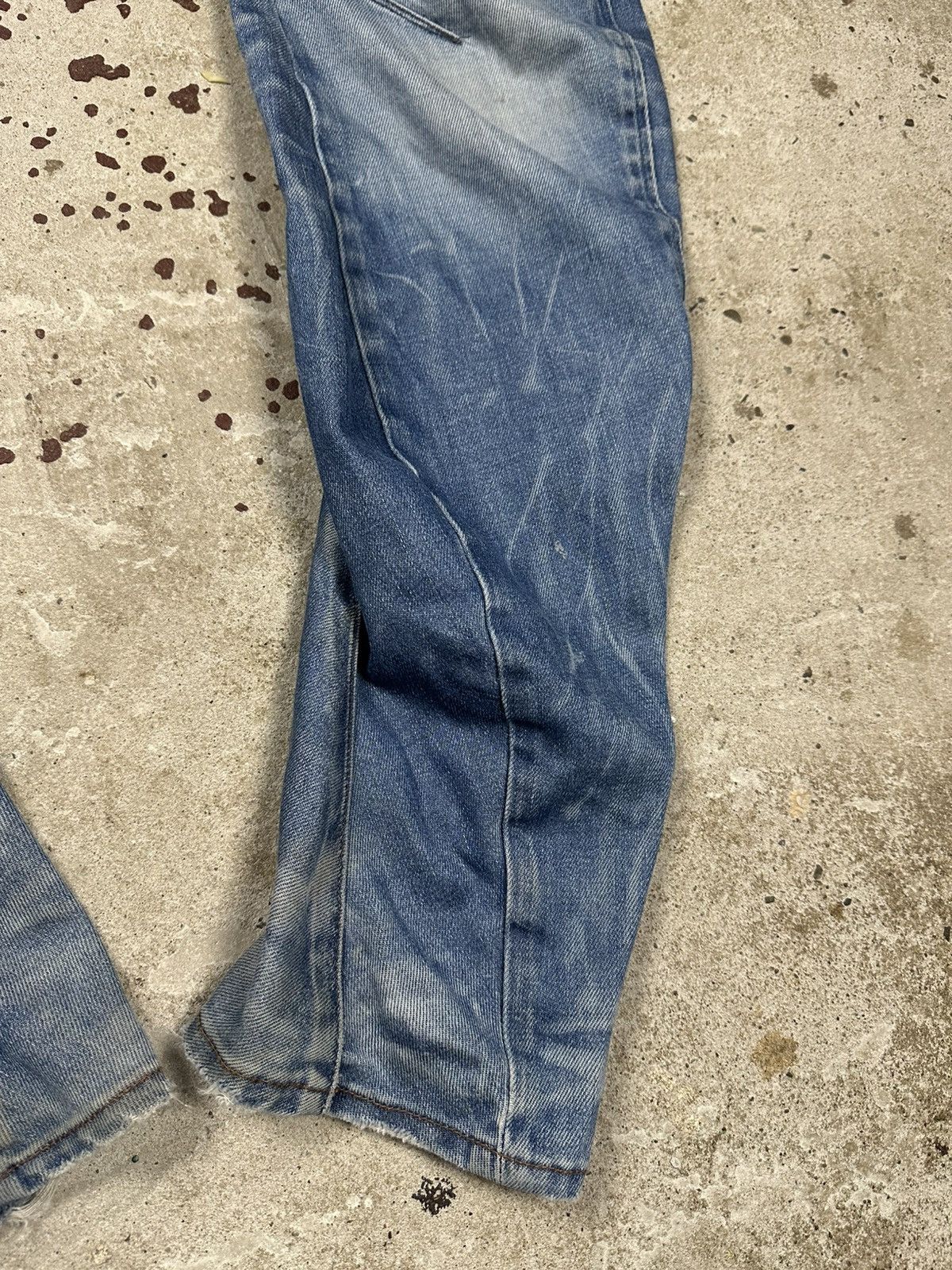 G-Star × Japanese Brand × Vintage Vintage Y2K G Star Raw Arc Slim Distressed Denim Pants Jeans Size US 29 - 4 Thumbnail