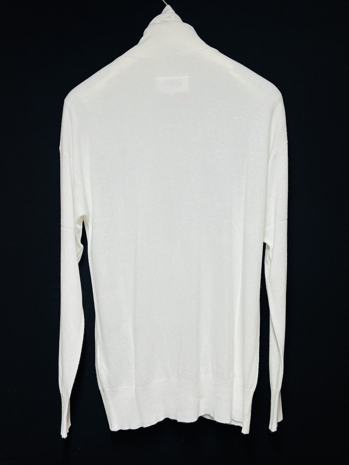 Maison Margiela Mm6 blue logo turtleneck Size US M / EU 48-50 / 2 - 5 Thumbnail