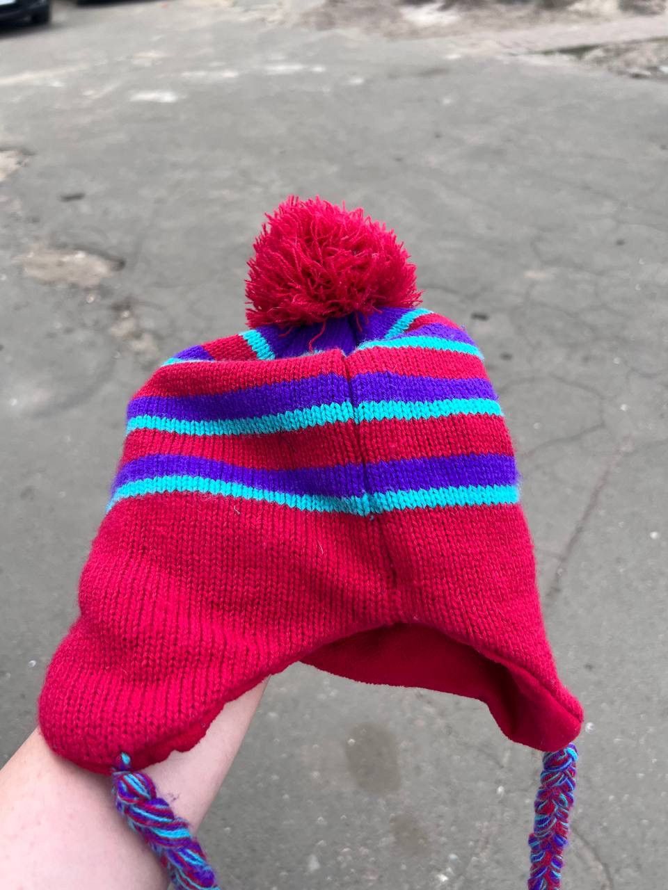 Stussy 90s Vintage Stussy Trapper Hat Ushanka Y2K Rainbow Size ONE SIZE - 4 Thumbnail