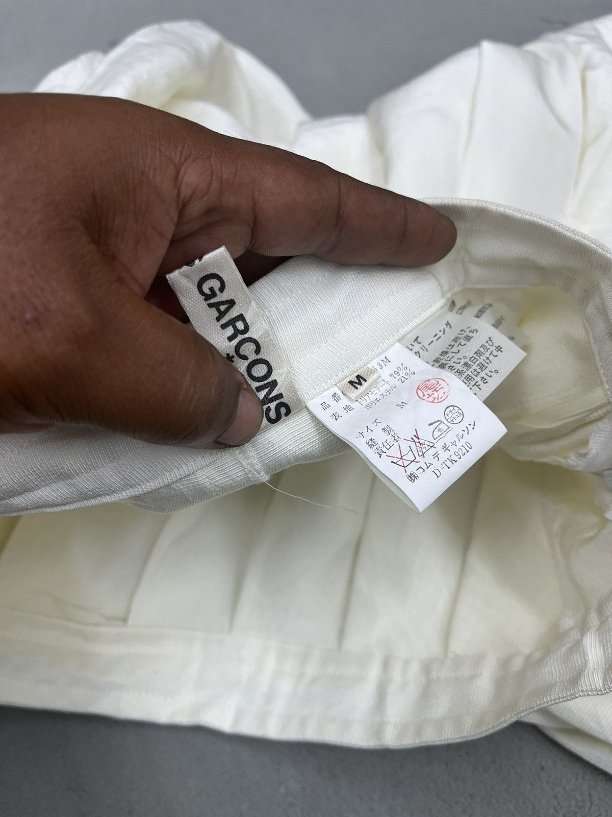 Comme des Garcons ARCHIVE🔥VTG COMME DES GARCONS PLEATED SKIRT Size 25" / US 0 / IT 36 - 9 Thumbnail