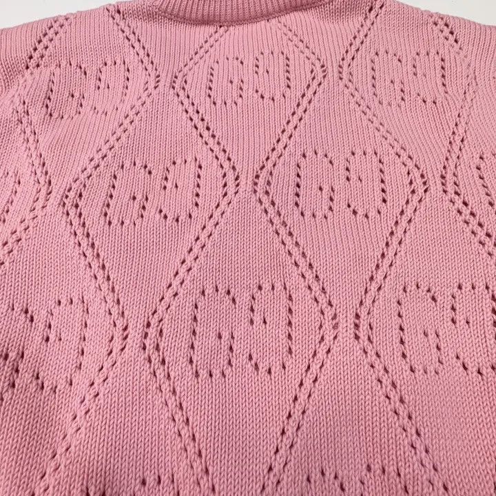 Gucci Gucci SS22 Pink Knit Short Sleeve Sweater-2507 Size XXS / US 00 / IT 34 - 5 Thumbnail