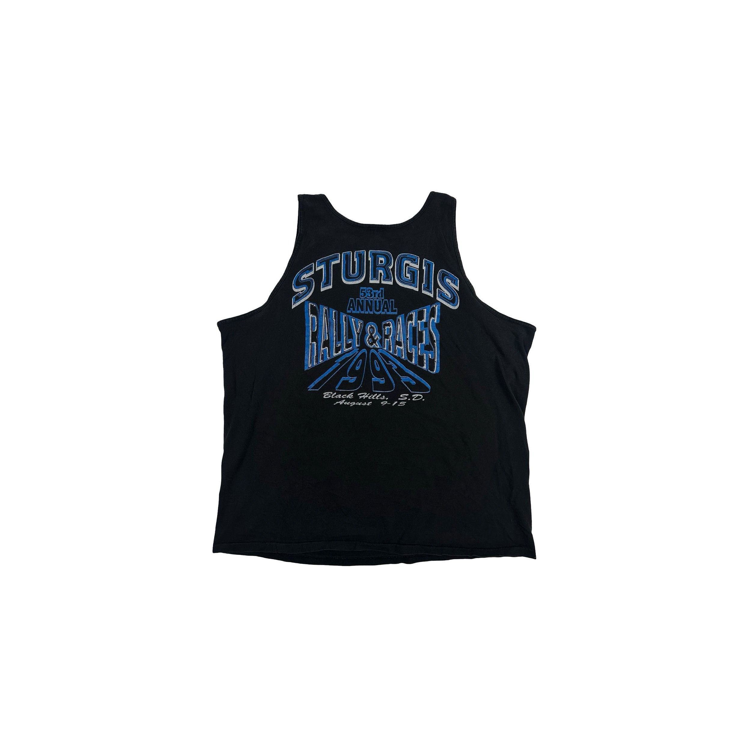 Vintage Sturgis 1993 Tank Top Size US XL / EU 56 / 4 - 2 Thumbnail