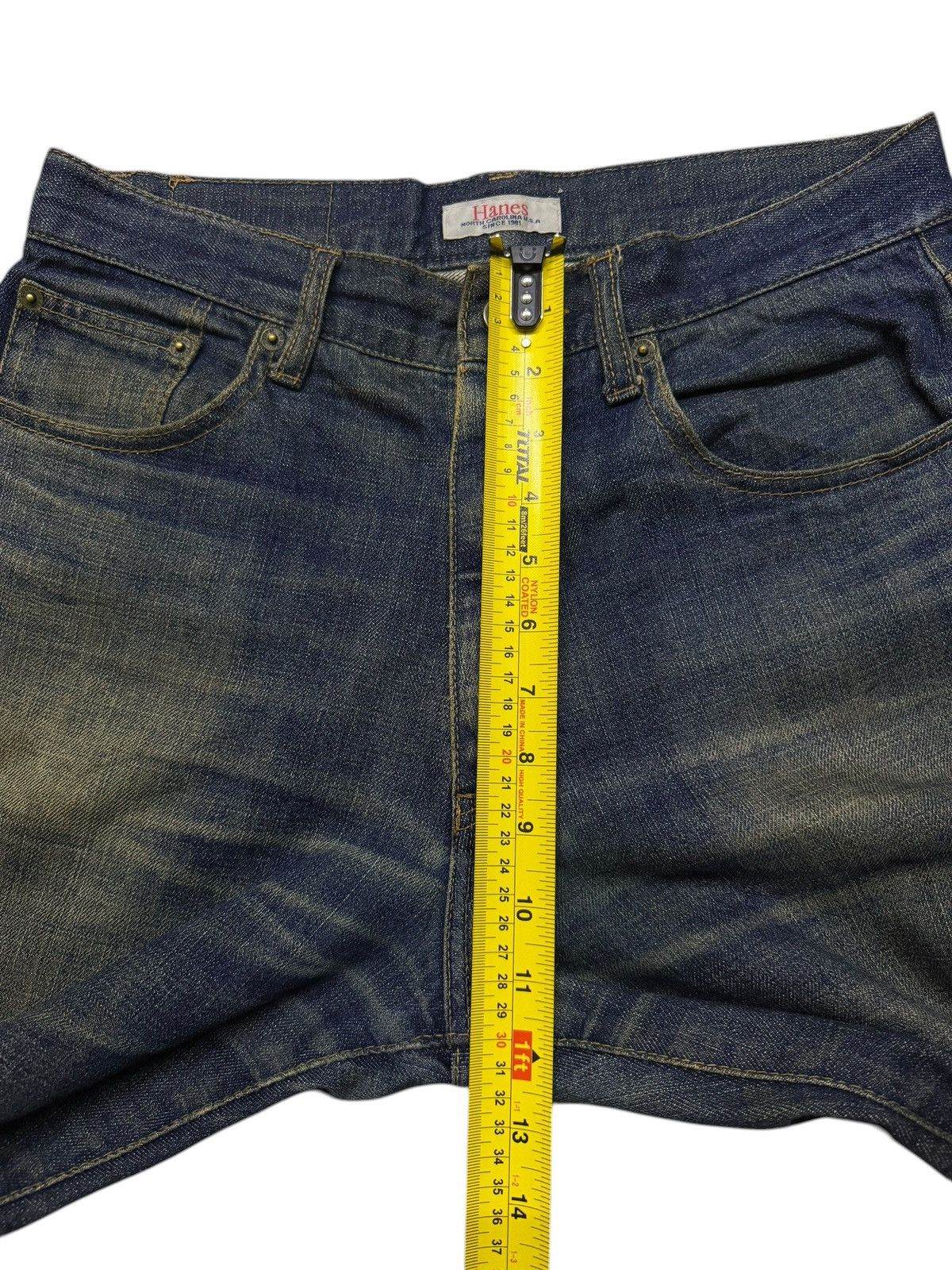 Hanes Vintage Hanes Jeans Made in USA 90s | Vintage Faded Mud Wash Size US 30 / EU 46 - 14 Thumbnail