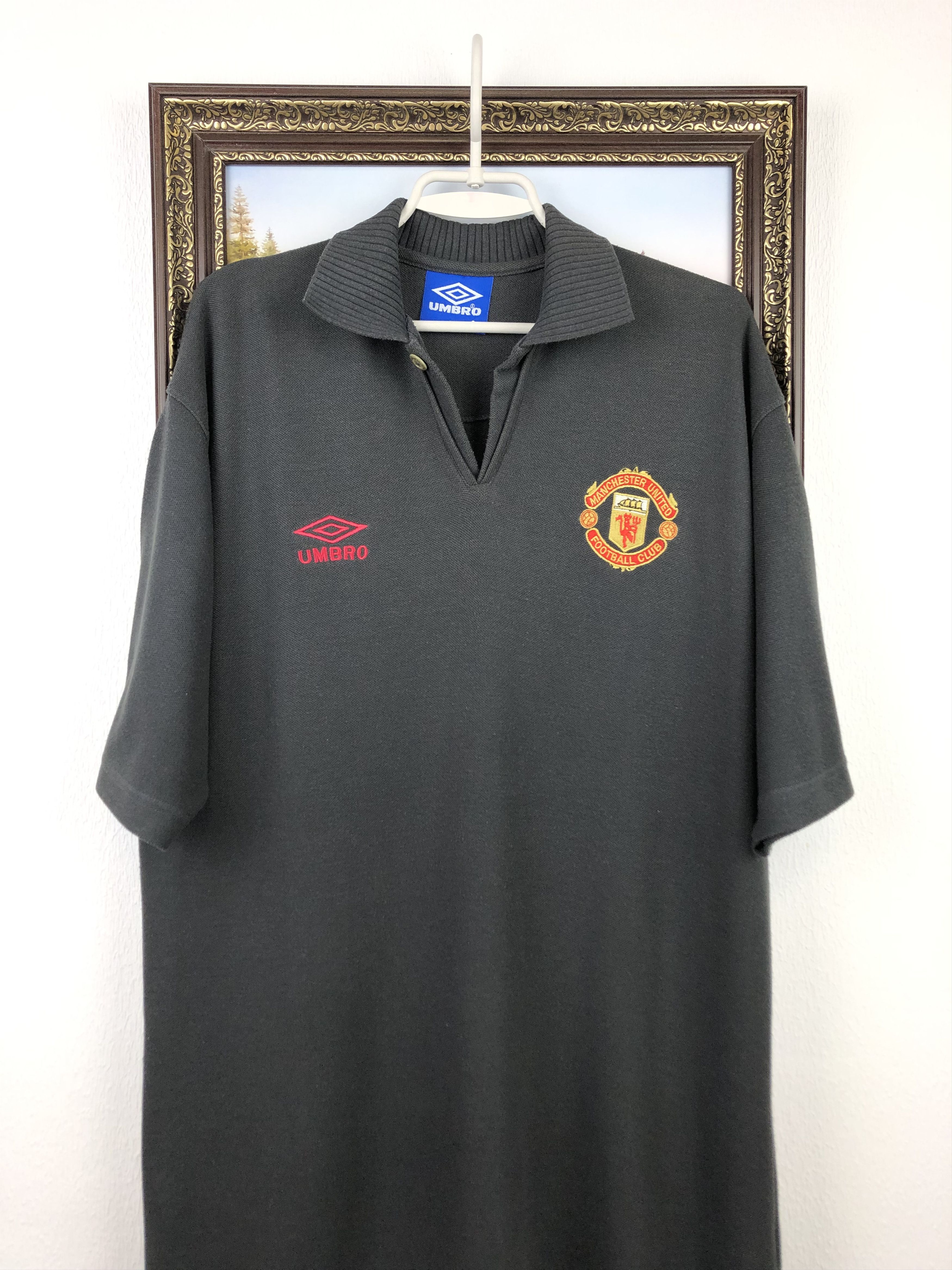 Vintage Vintage 90's Manchester United Football Shirt Umbro Jersey Size US M / EU 48-50 / 2 - 2 Thumbnail