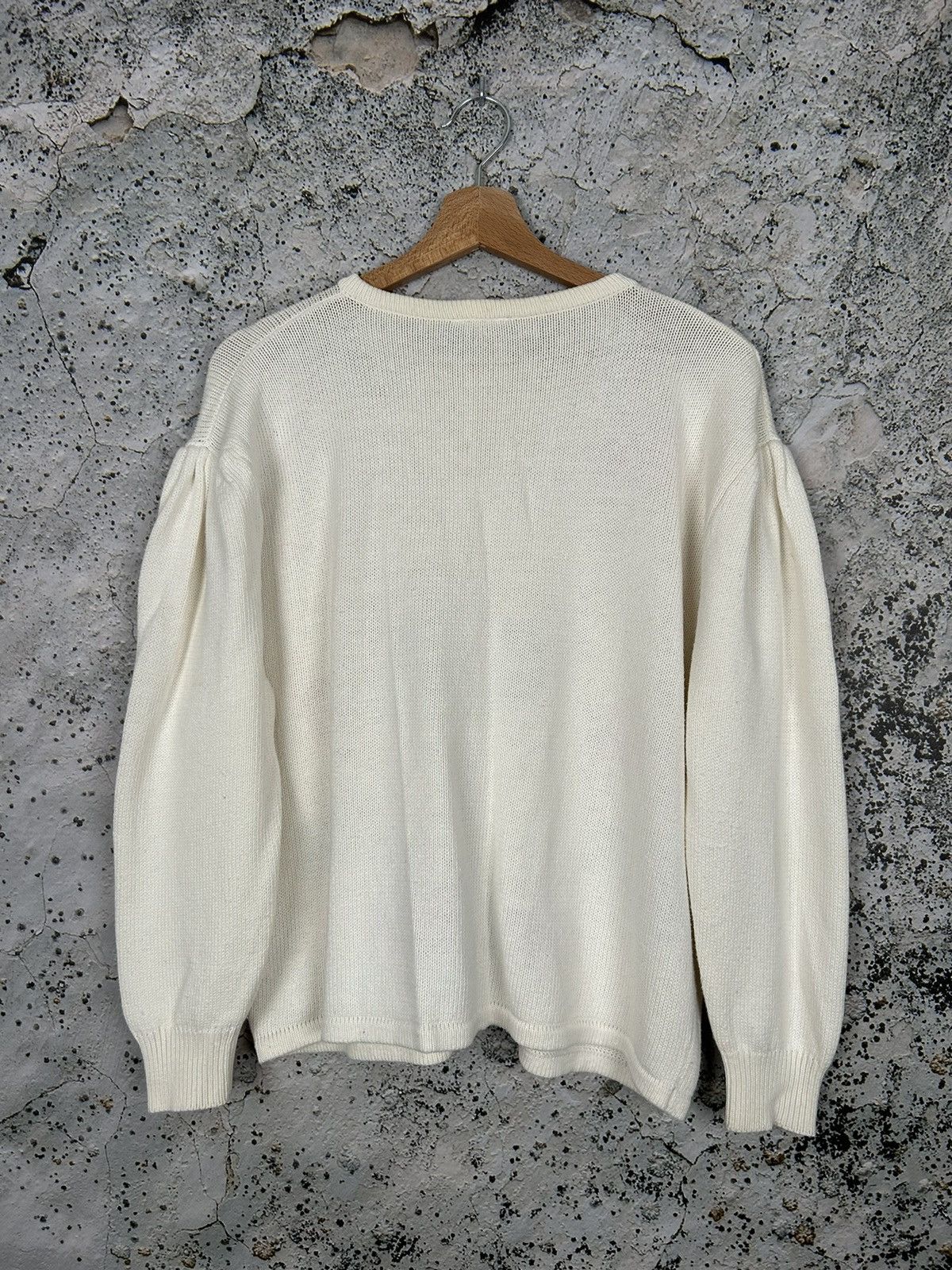 Vintage Vintage Knitted Sweater Cardigan Avantgarde 90s Grunge Size US L / EU 52-54 / 3 - 4 Thumbnail