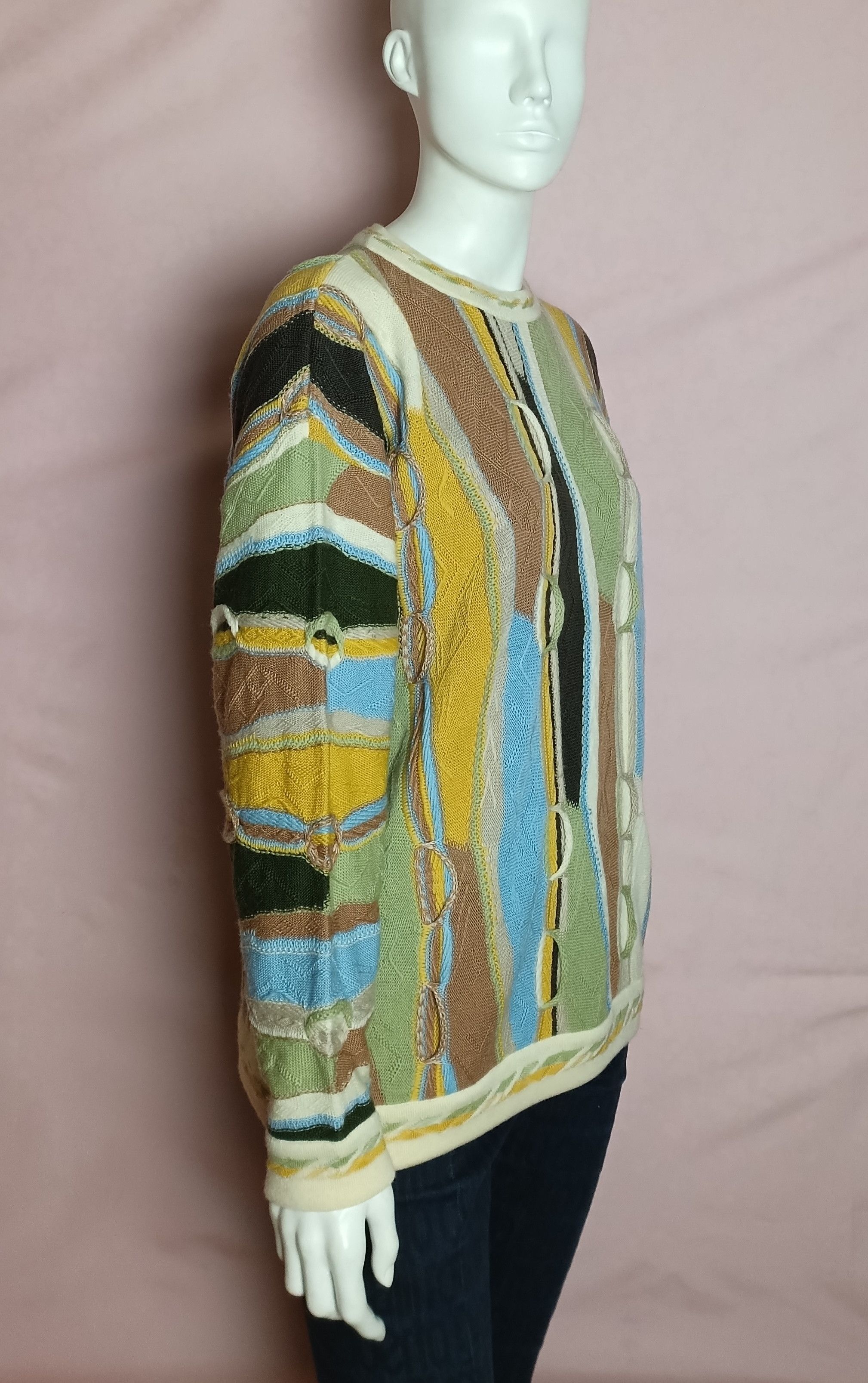 Other PURELY Merino Wool Australia Coogi Style Sweater Size L Size US L / EU 52-54 / 3 - 4 Thumbnail