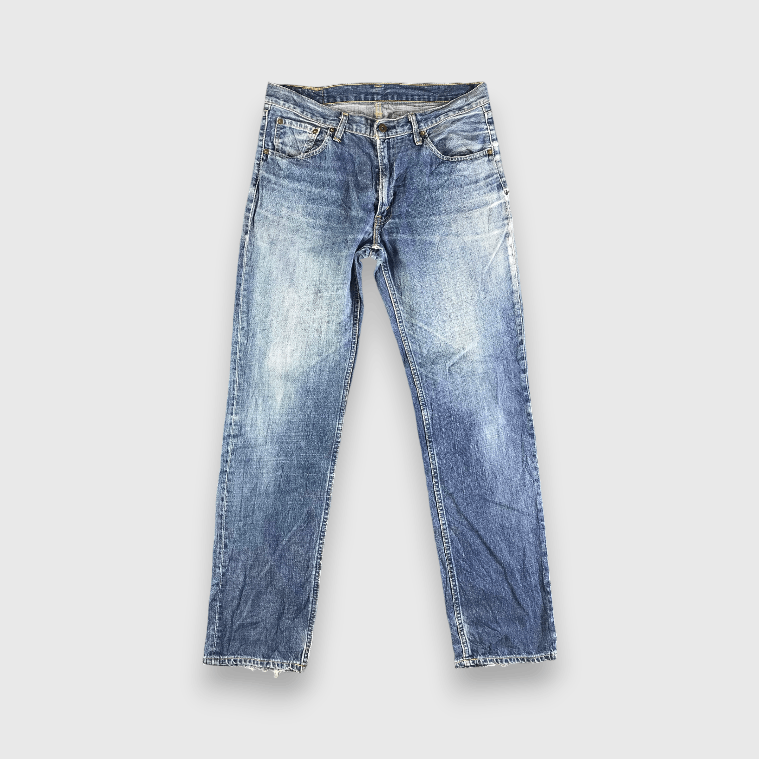 Levi's Vintage Blue Wash Levis 502 Jeans-J3970 Size US 35 - 1 Thumbnail