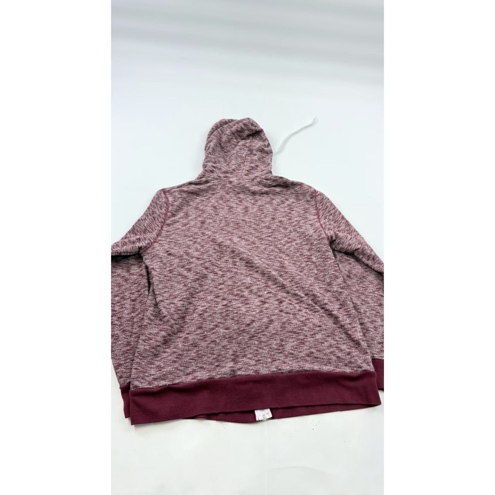 Vintage Fission Hoodie Mens XL Maroon Full Zip Up Sweatshirt Cotton Blend Casual Size US XL / EU 56 / 4 - 6 Thumbnail