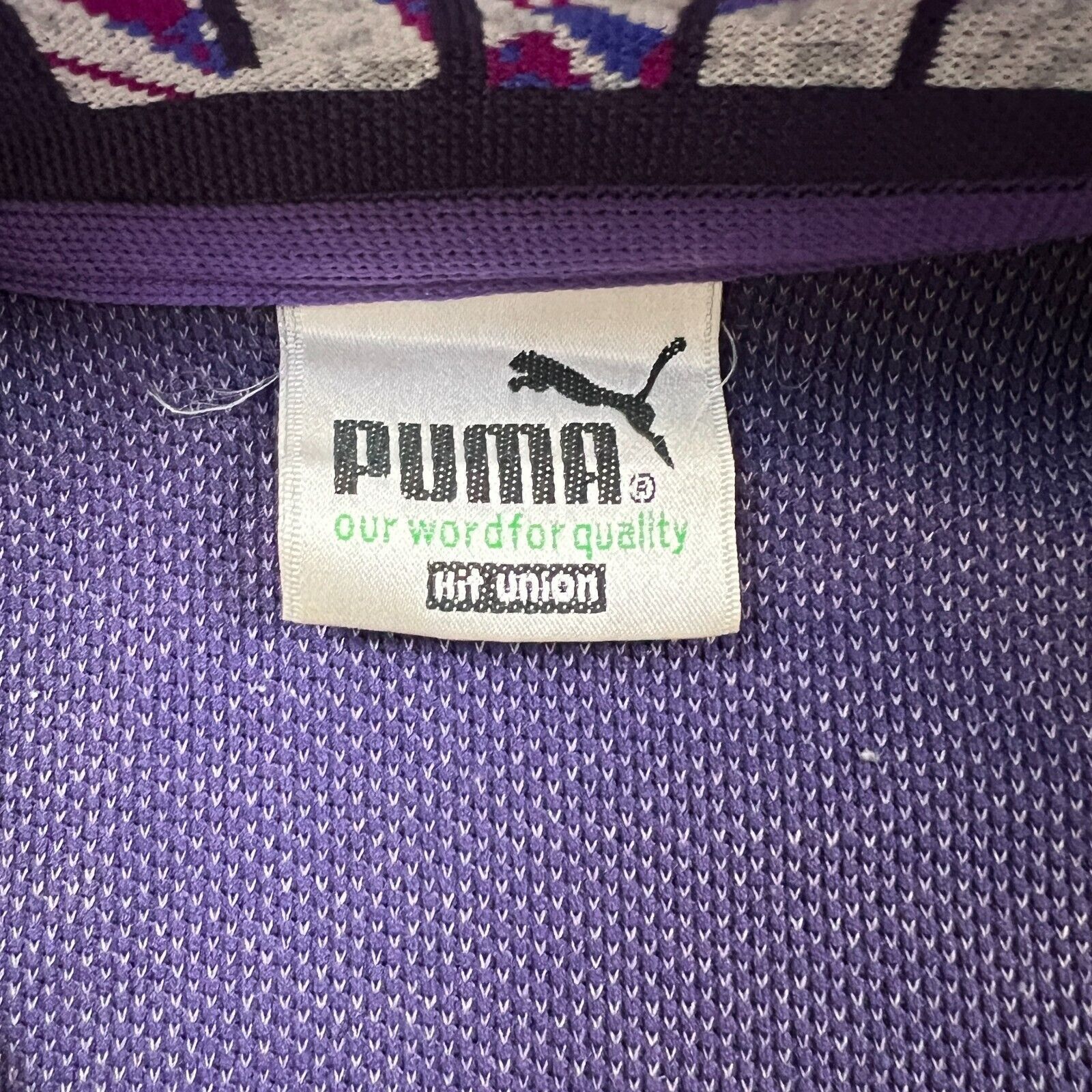 Puma × Vintage Vintage Puma Track Jacket Hit Union Zip 90s Tracksuit Top Size US S / EU 44-46 / 1 - 6 Thumbnail