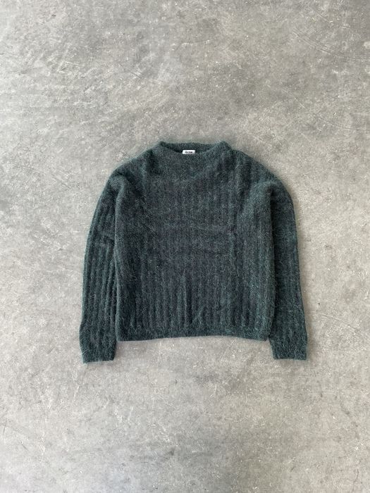 Acne Studios RARE GRAIL Acne Studios Ribbed Mohair Knit Dramatic