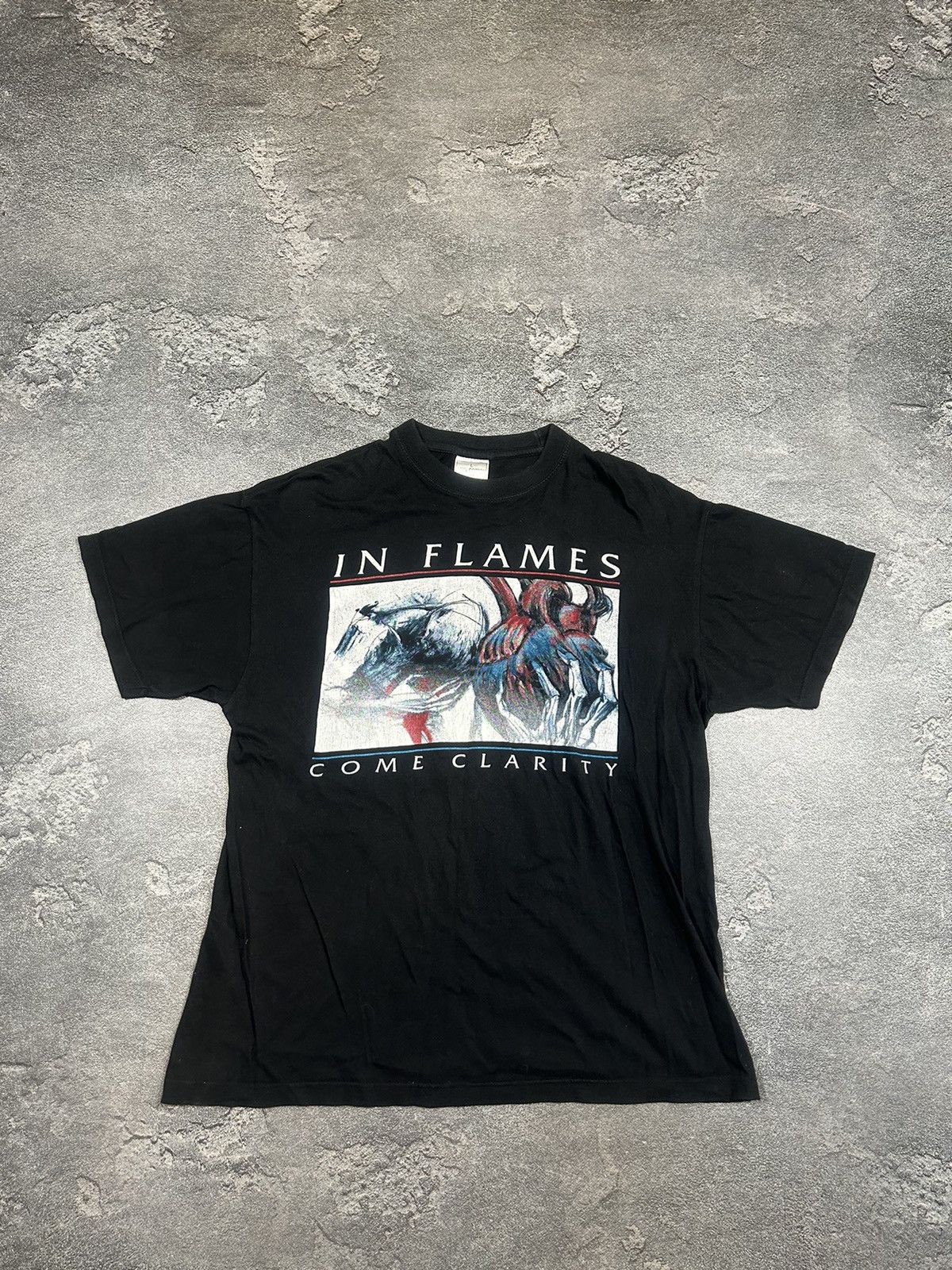Band Tees × Vintage Vintage In Flames Tour 2006 Shirt rock size L Size US L / EU 52-54 / 3 - 1 Thumbnail