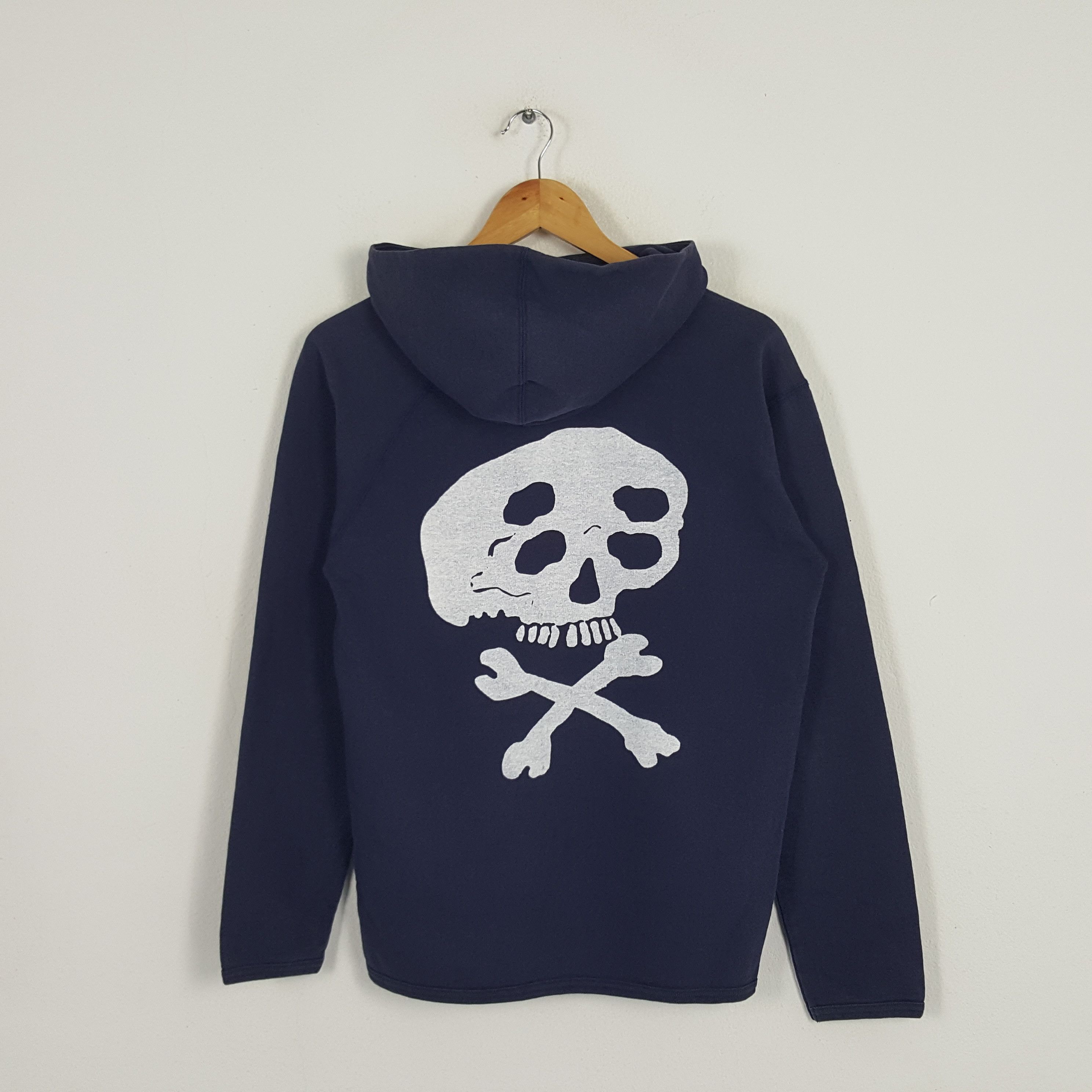 Final Home × Issey Miyake × Vintage Vintage FINAL HOME by Issey Miyake Skulls Custom Art Hoodies Size US S / EU 44-46 / 1 - 1 Thumbnail