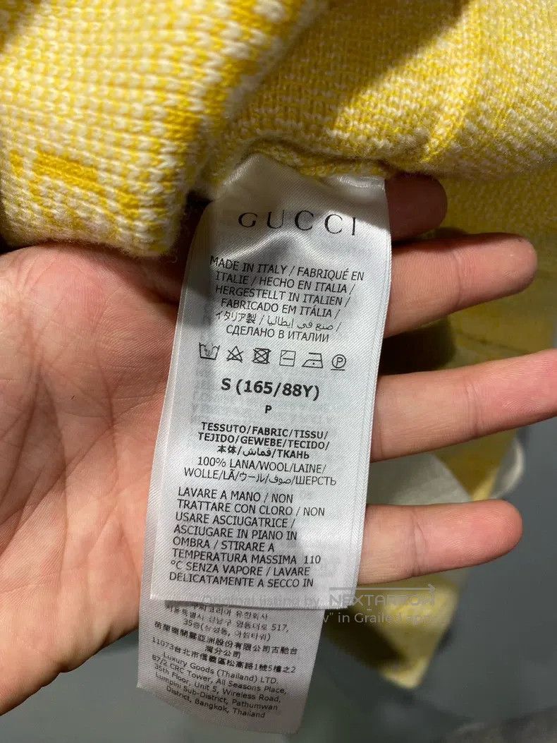Gucci Gucci Ss24 full-print old-fashioned knitted dress Size S / US 4 / IT 40 - 4 Thumbnail