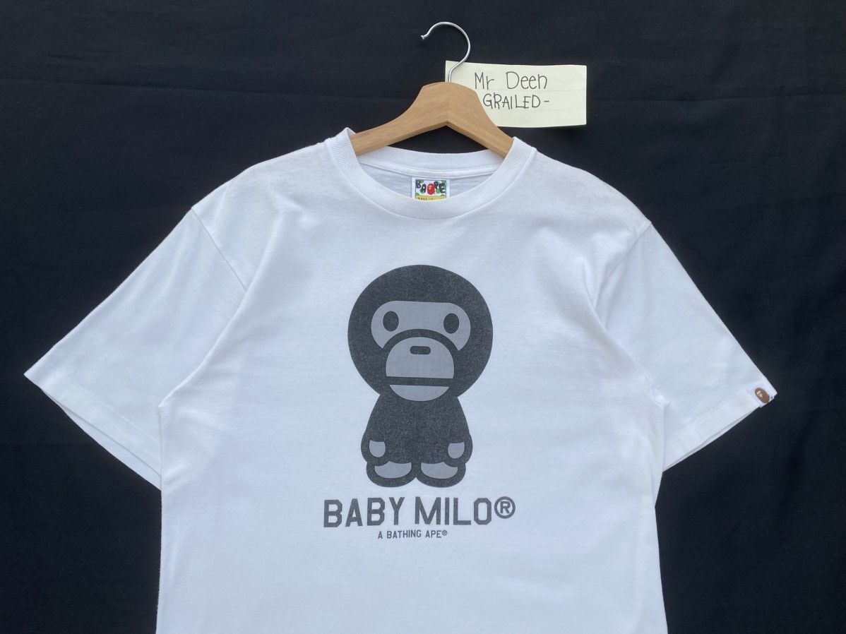 Bape Vintage Baby Milo A Bathing Ape White Tee Size US M / EU 48-50 / 2 - 1 Thumbnail