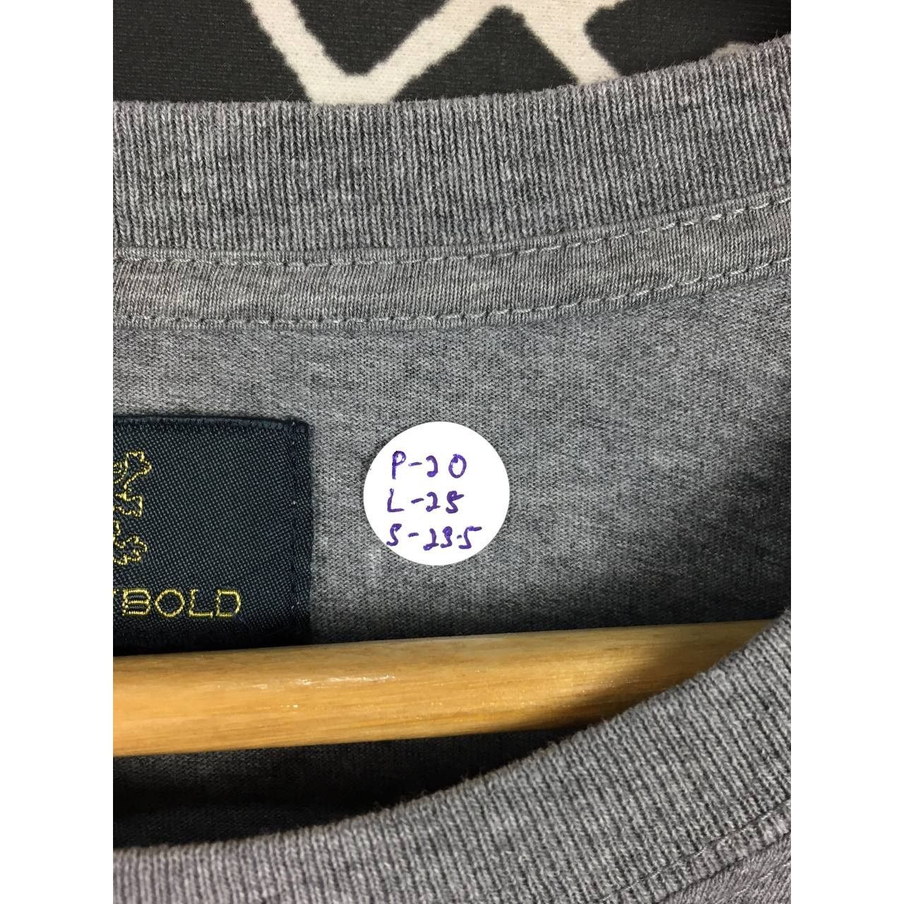Japanese Brand × Paul Smith × R.Newbold R.Newbold By Paul Smith Hawk Eagle Small Logo Longsleeve Tee Size US M / EU 48-50 / 2 - 11 Thumbnail