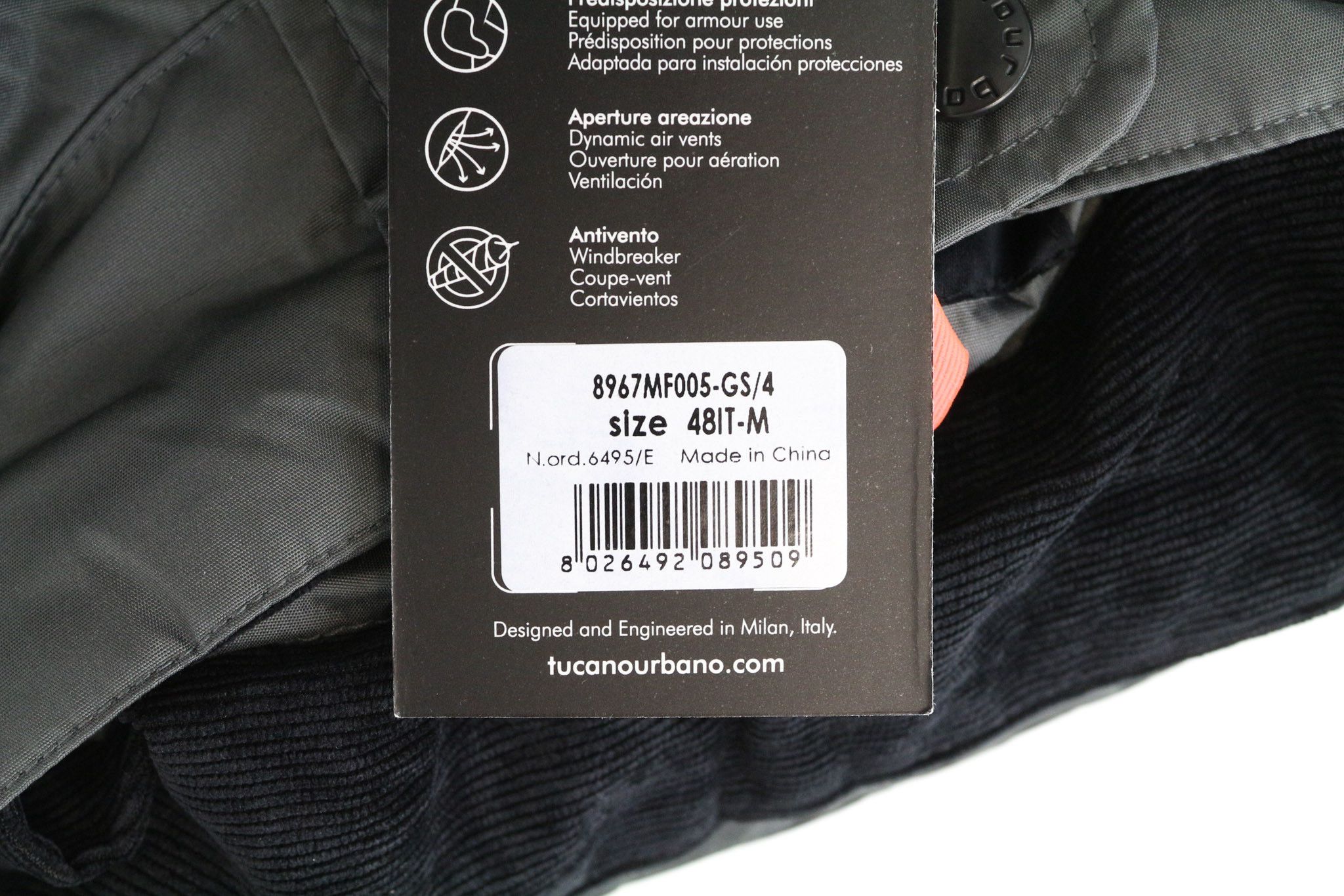 Other NEW TUCANJI M Grey Waterproof Moto Jacket 75138 Size US M / EU 48-50 / 2 - 5 Thumbnail